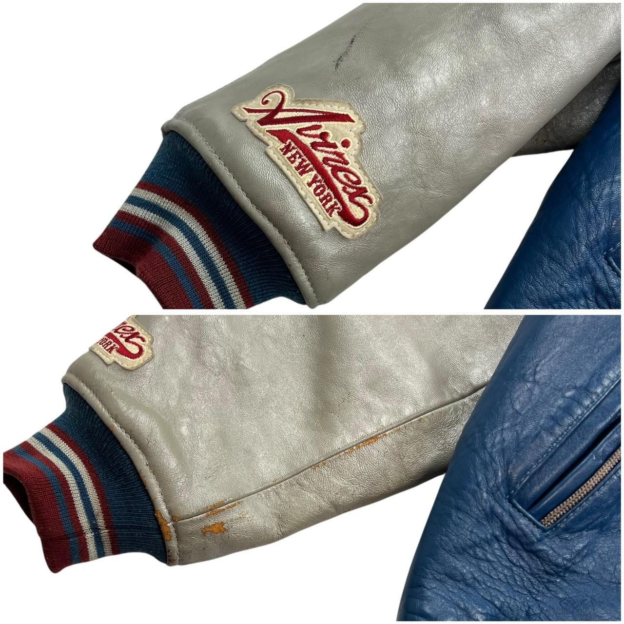 Avirex Vintage Avirex New York Long Island NYC Leather Jacket - XXL Size US XXL / EU 58 / 5 - 8 Thumbnail