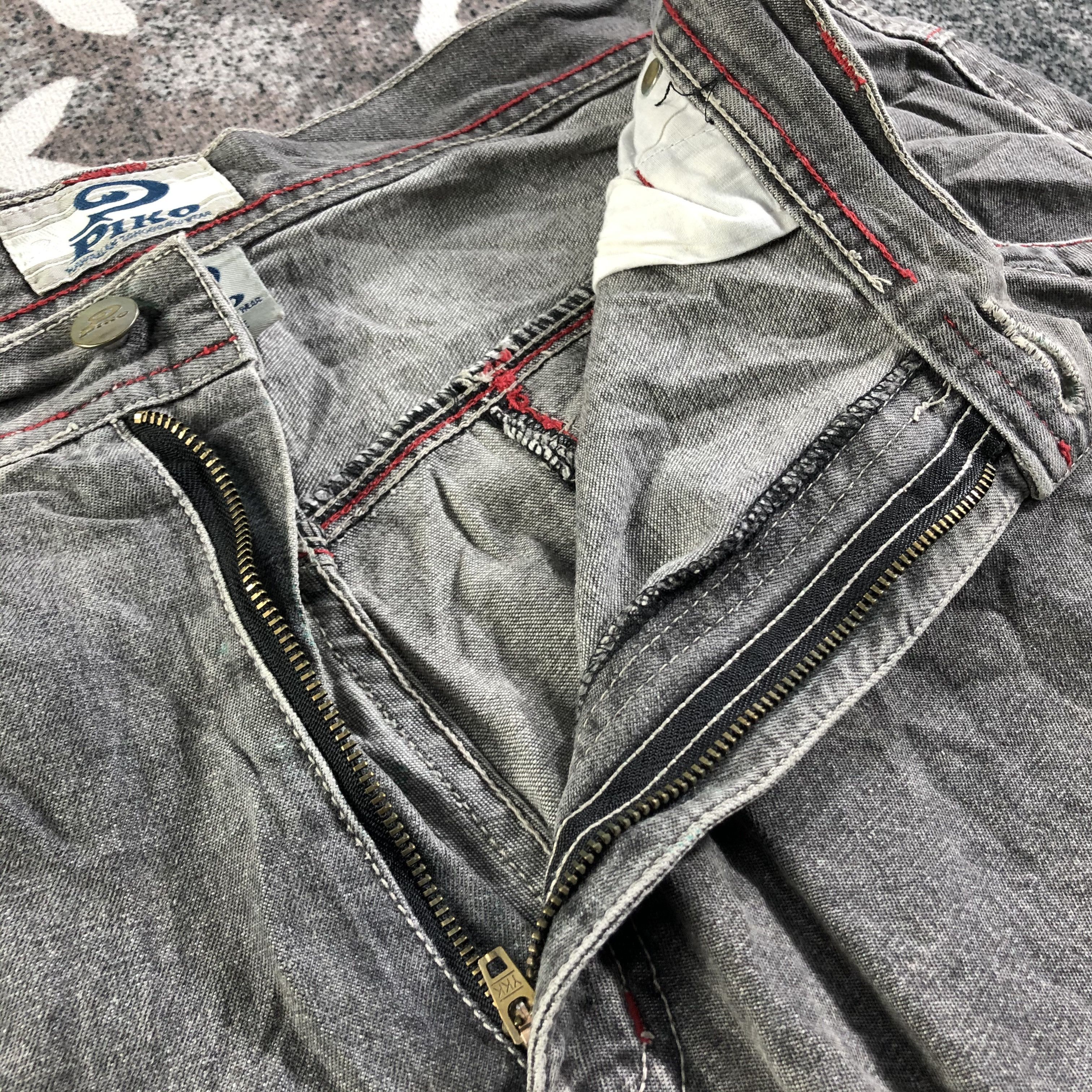 Vintage Vintage Piko Baggy Jeans Cargo Denim KJ3092 Size US 34 / EU 50 - 6 Thumbnail