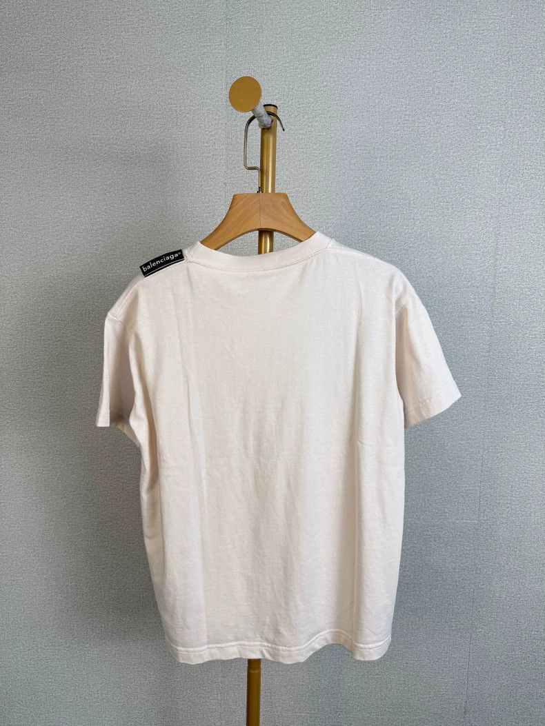 Balenciaga Balenciaga Slogan Short Sleeve Size US XL / EU 56 / 4 - 2 Thumbnail