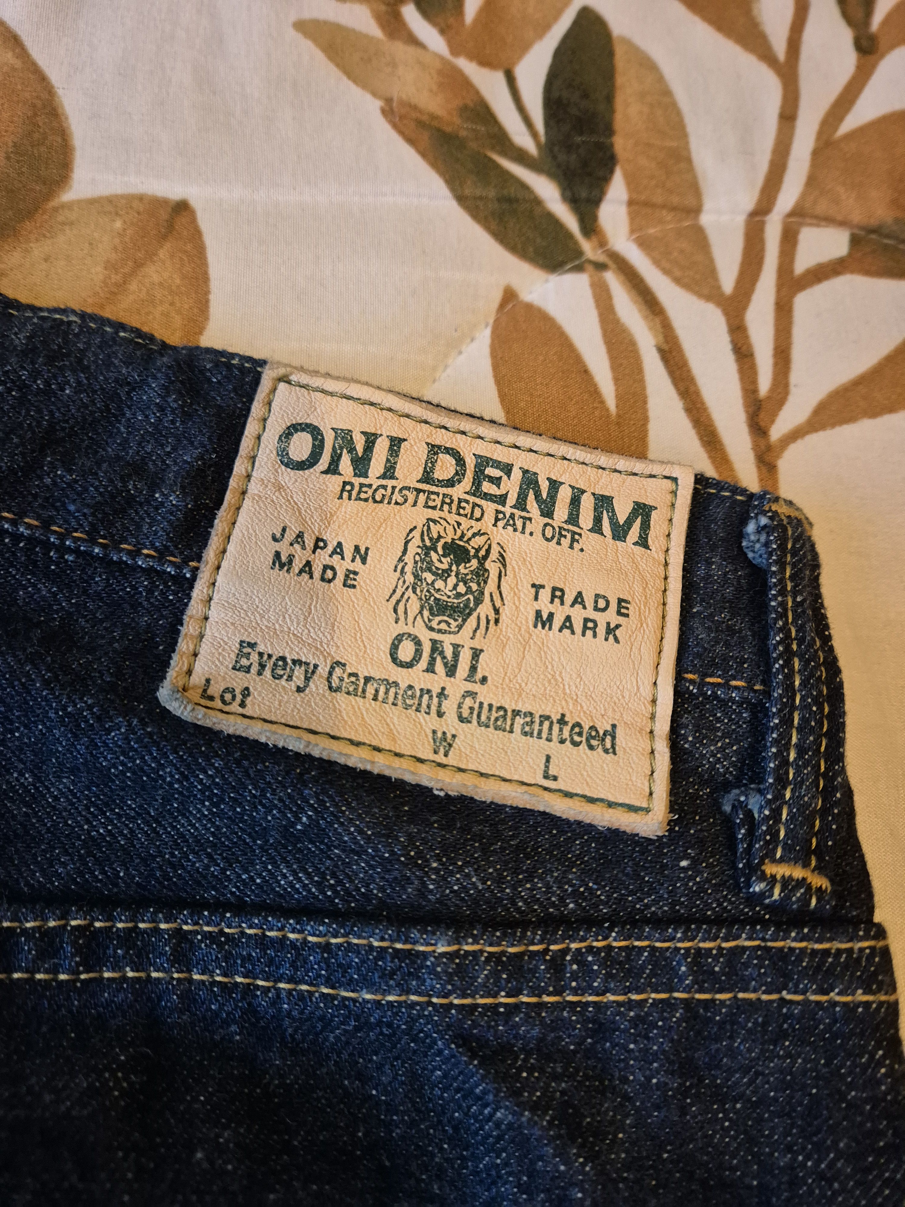 Oni Oni Denim - Ishikawadai wash sz36 Size US 36 / EU 52 - 3 Thumbnail