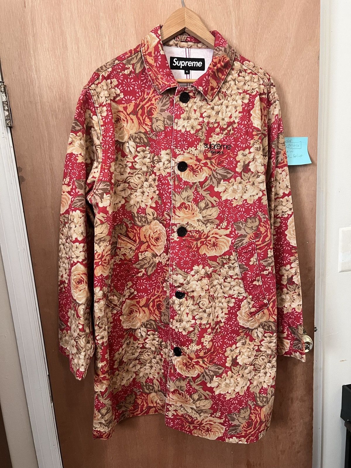 Supreme Supreme Floral Trench XL | Grailed