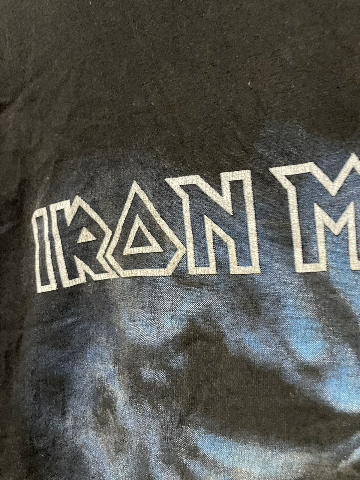 Band Tees × Iron Maiden × Vintage Vintage Trashed Iron Maiden Brave New World Tee Band T Shirt Size US XL / EU 56 / 4 - 4 Thumbnail