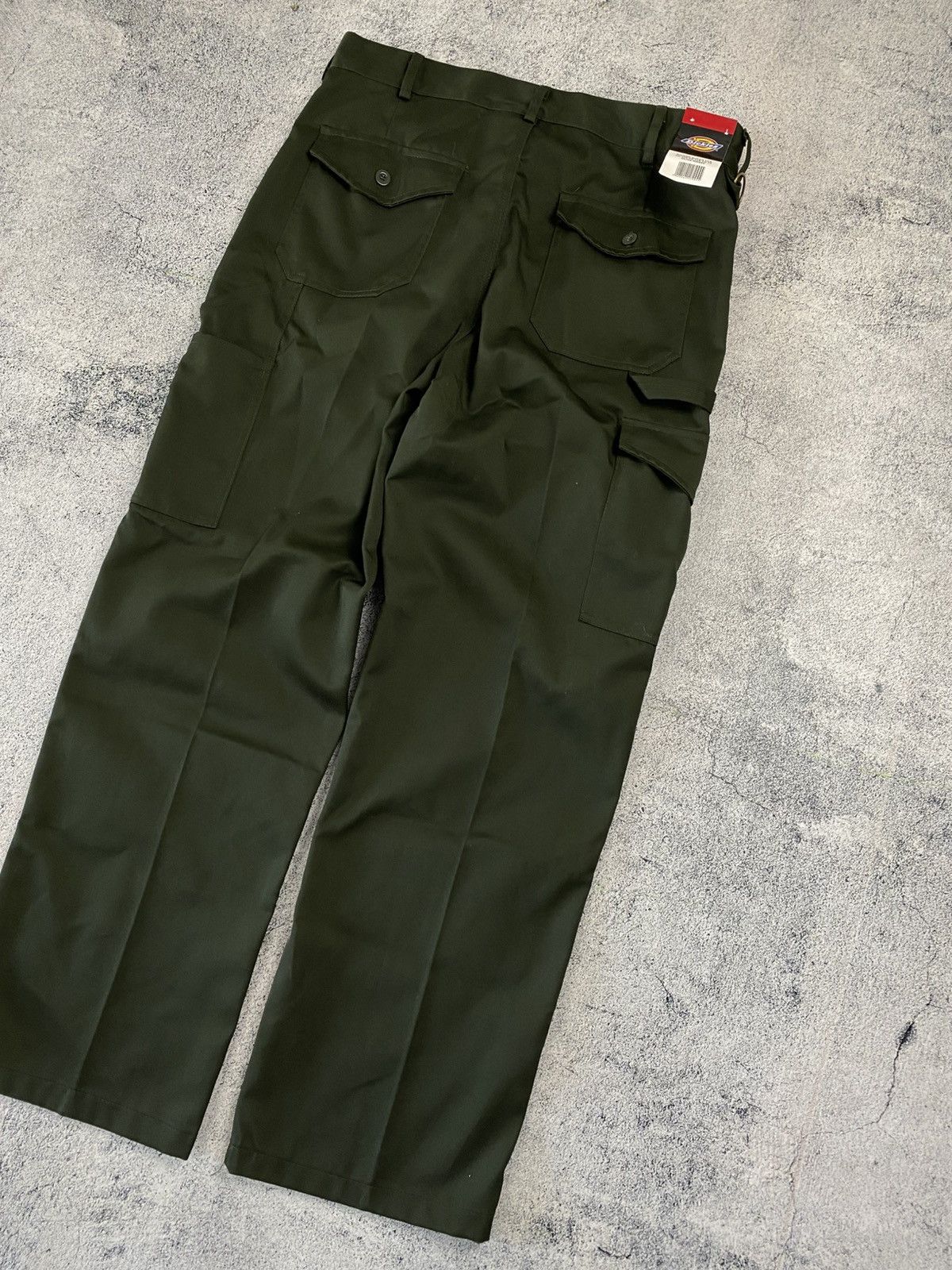 Dickies Dickies Multi-pockets Olive Cargo Work Utility Y2K Pants Size US 34 / EU 50 - 4 Thumbnail