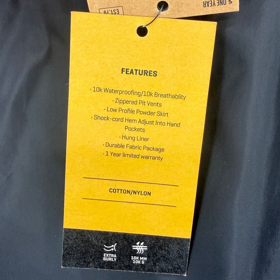 Dakine NWT DAKINE A-1 Black Winter Ski Snow Jacket Unisex Size S Size US S / EU 44-46 / 1 - 11 Thumbnail