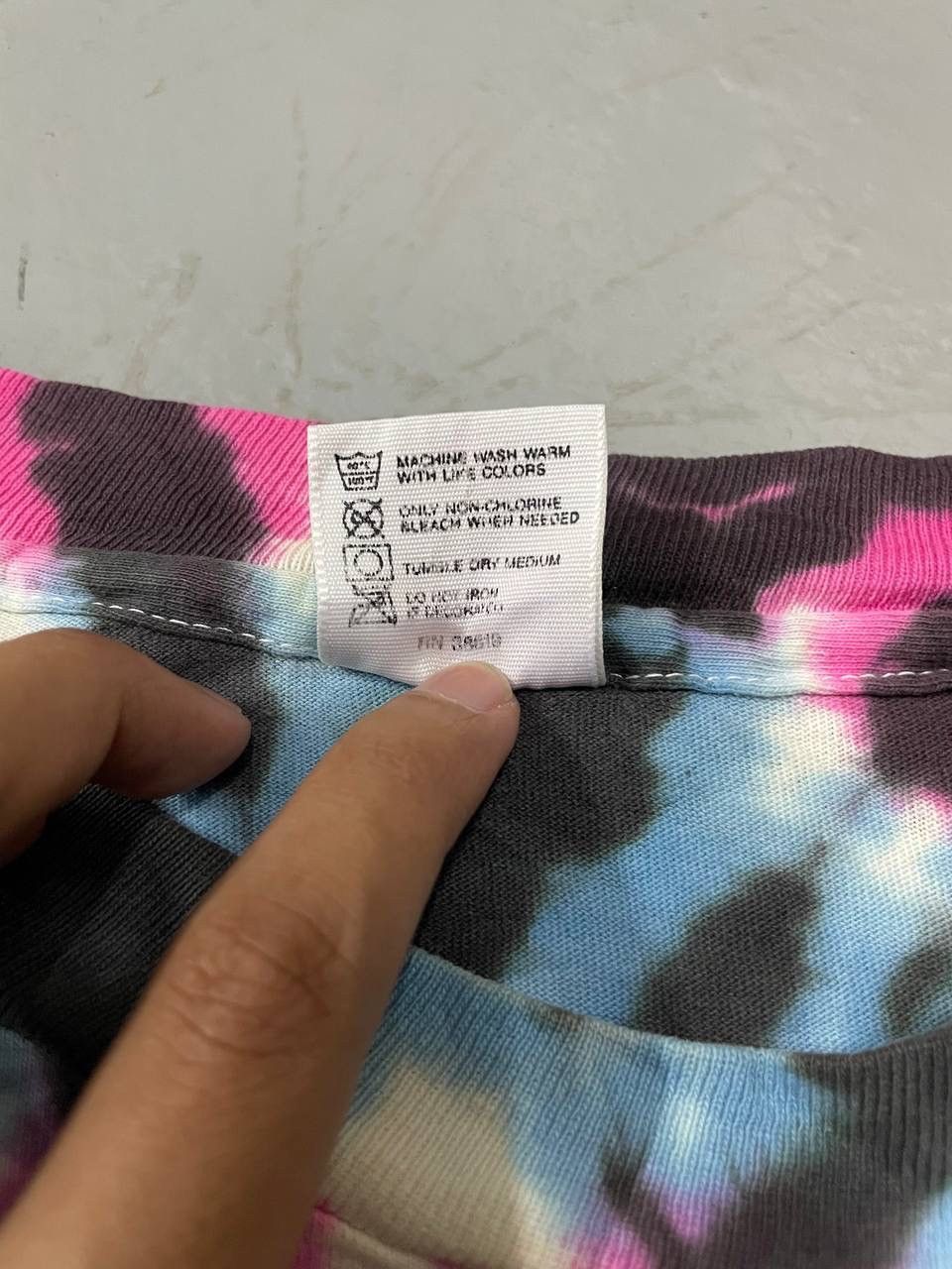 Anvil Vintage tye dye 90s Size US L / EU 52-54 / 3 - 4 Thumbnail