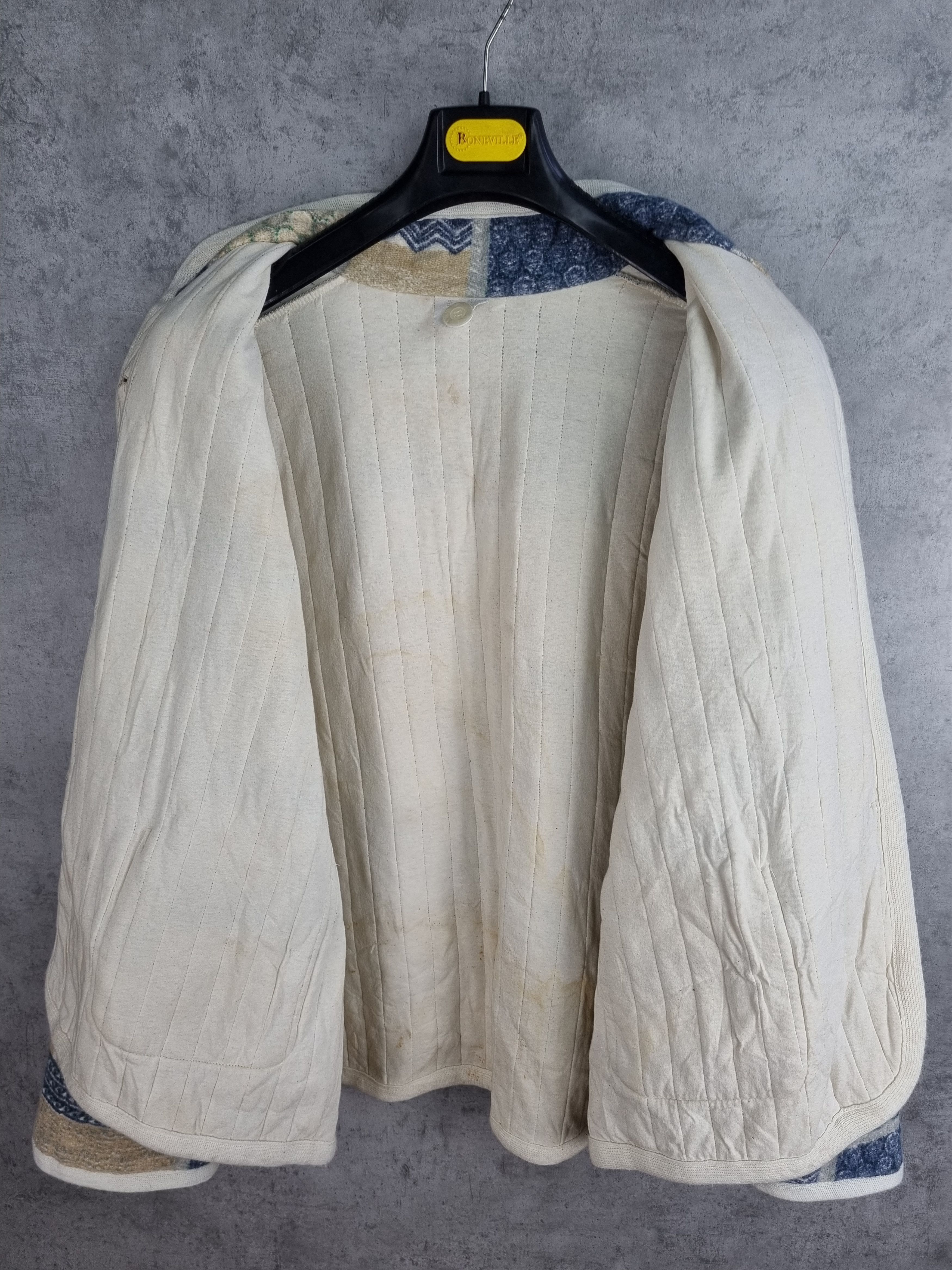 Japanese Brand × Vintage Vintage KIMONO Quilted Jacket Patchwork KAPITAL style Size US L / EU 52-54 / 3 - 18 Thumbnail