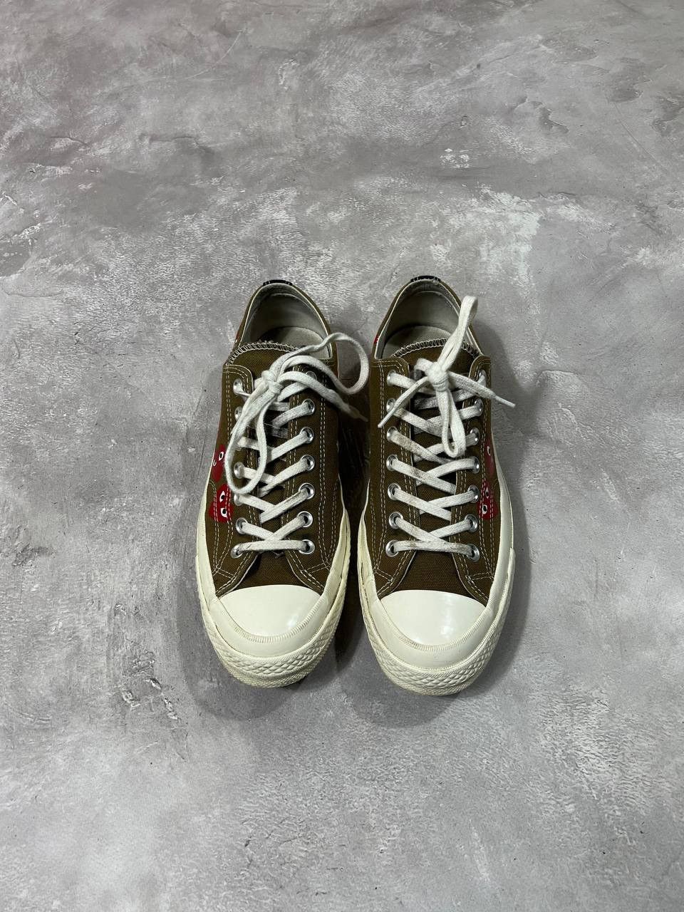 Comme des Garcons × Converse Convers Chuck 70 Come Des Garcons Play Olive Size US 8.5 / EU 41-42 - 3 Thumbnail