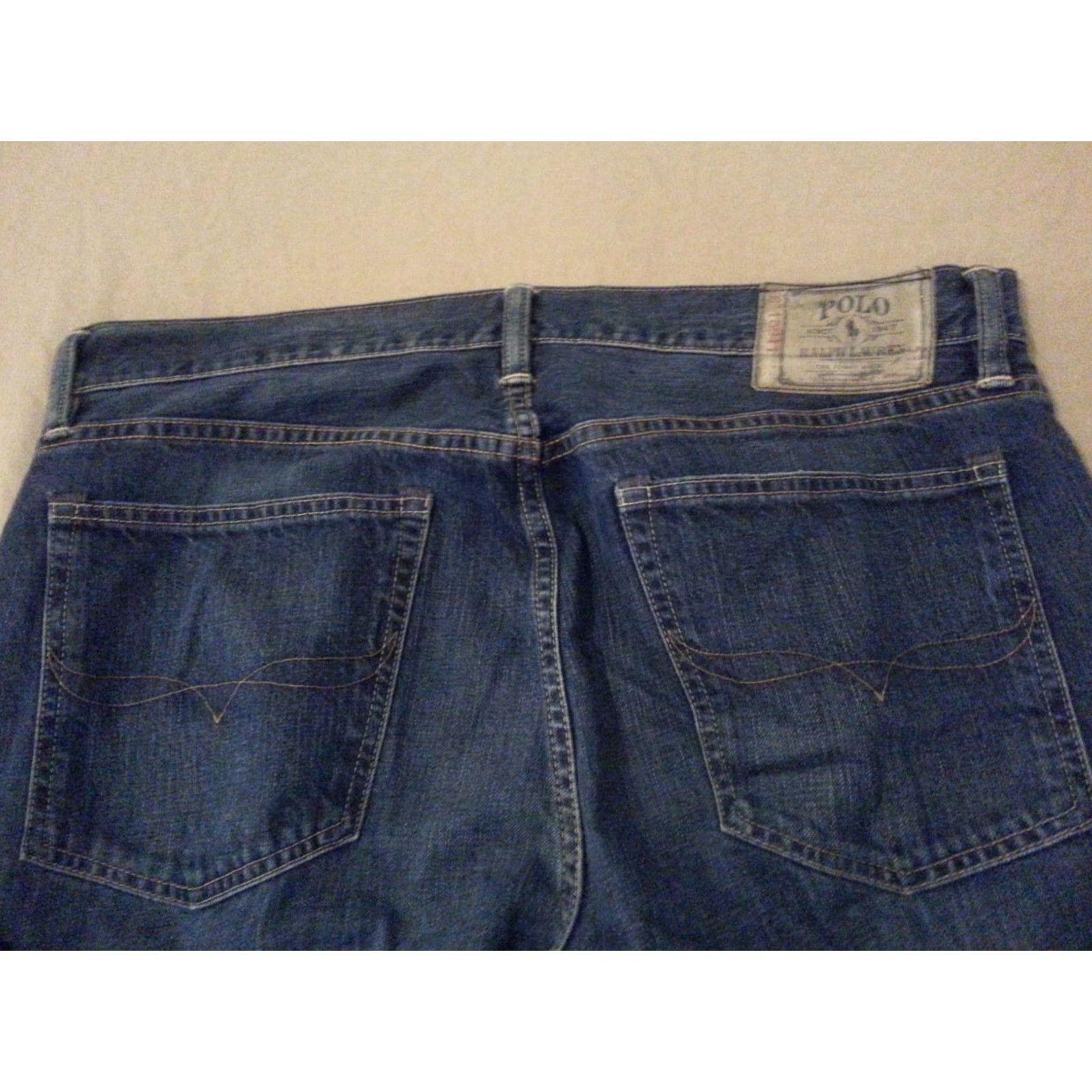Polo Ralph Lauren Polo Ralph Lauren Jeans 36x30 Slim Straight Denim Blue 36x30 Regular Inseam 30 Mens Pants Size US M / EU 48-50 / 2 - 3 Thumbnail