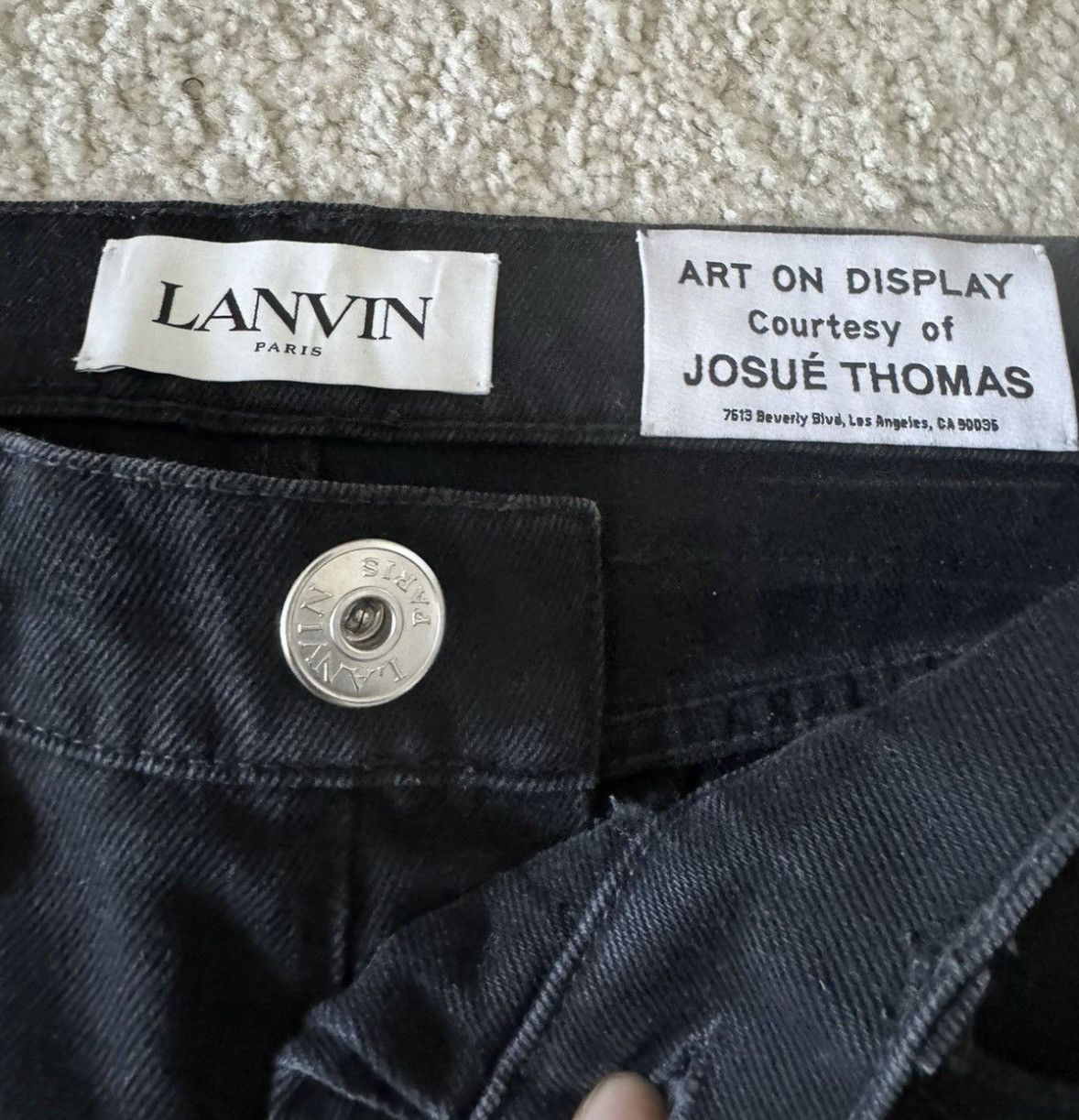 Gallery Dept. × Lanvin Lanvin x Gallery Dept Denim Size US 30 / EU 46 - 4 Thumbnail