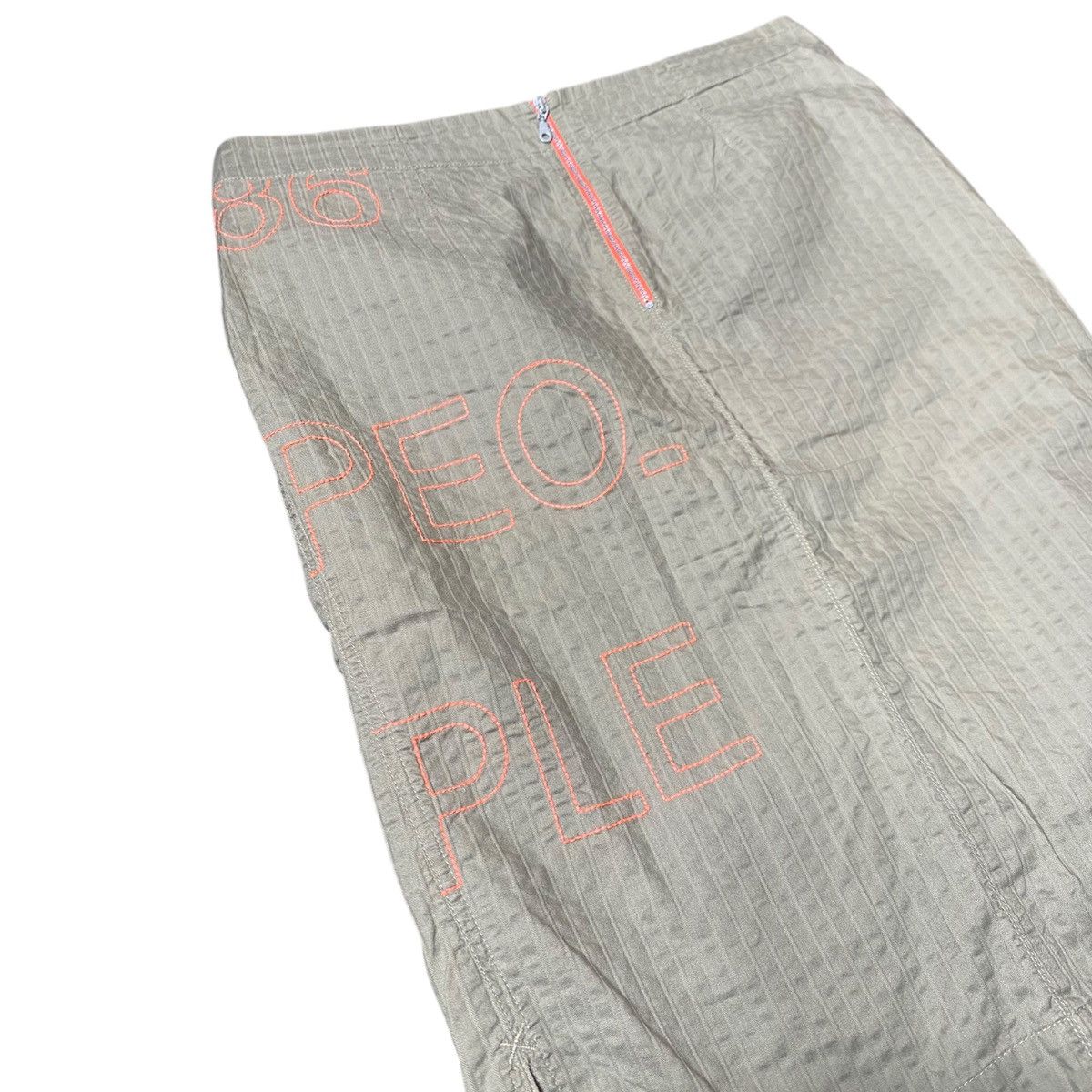 Cop Copine The Cop Copine Archive Khaki Maxi Skirt Size 27" / US 4 / IT 40 - 2 Thumbnail