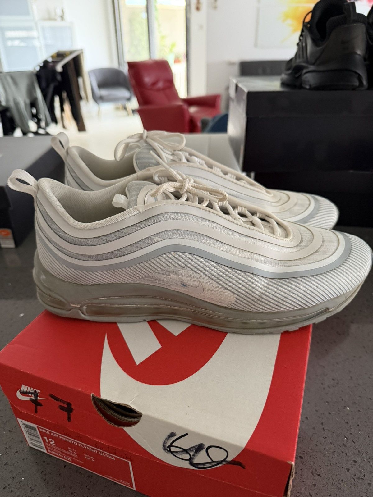 Nike Nike Air Max 97 White Grey 12US Size US 12 / EU 45 - 3 Thumbnail