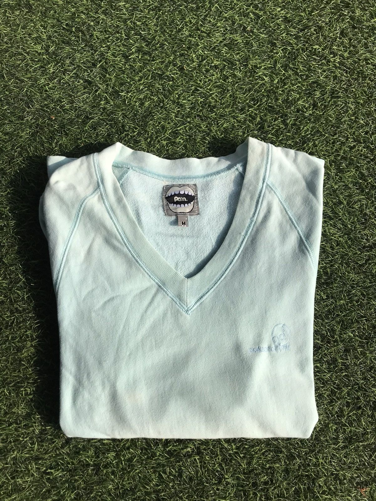 Hypebeast × Perks And Mini Vintage P.A.M Perks and mini soft green lime sweatshirt Size US M / EU 48-50 / 2 - 14 Thumbnail