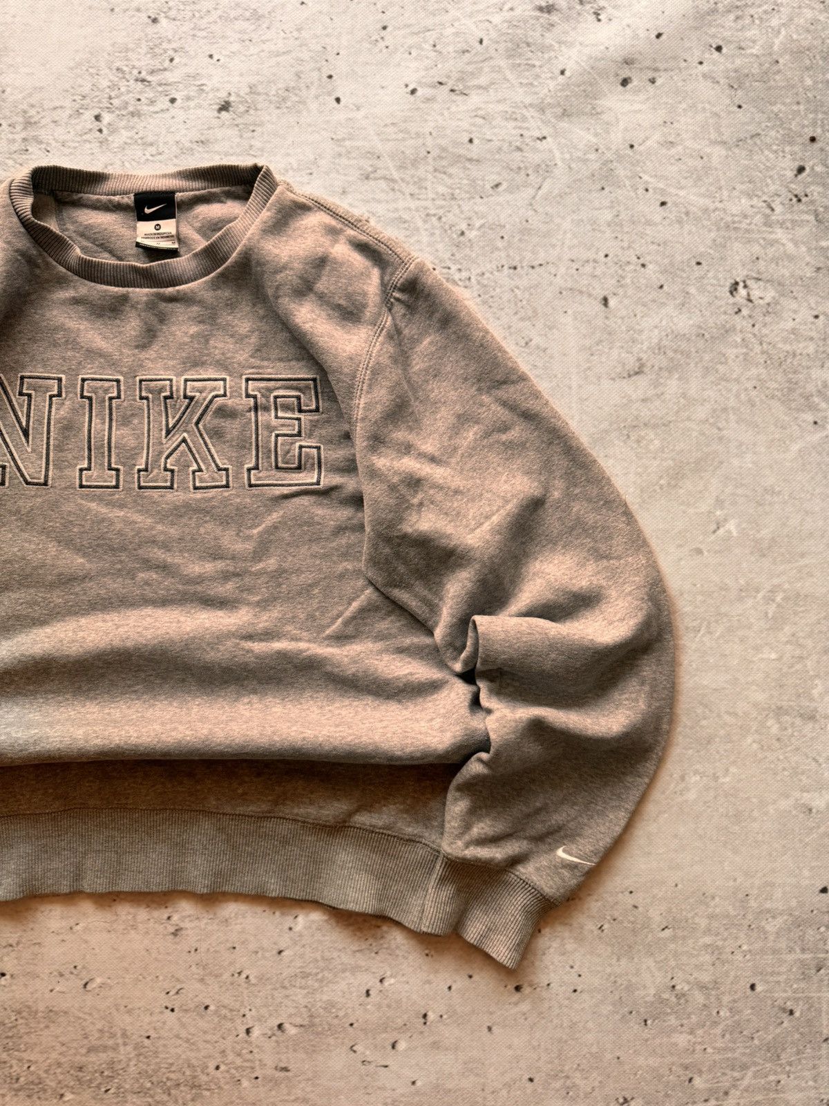 Nike × Vintage NIKE VINTAGE CENTER LOGO OVERSIZE BOXY SWEATSHIRT Size US M / EU 48-50 / 2 - 3 Thumbnail