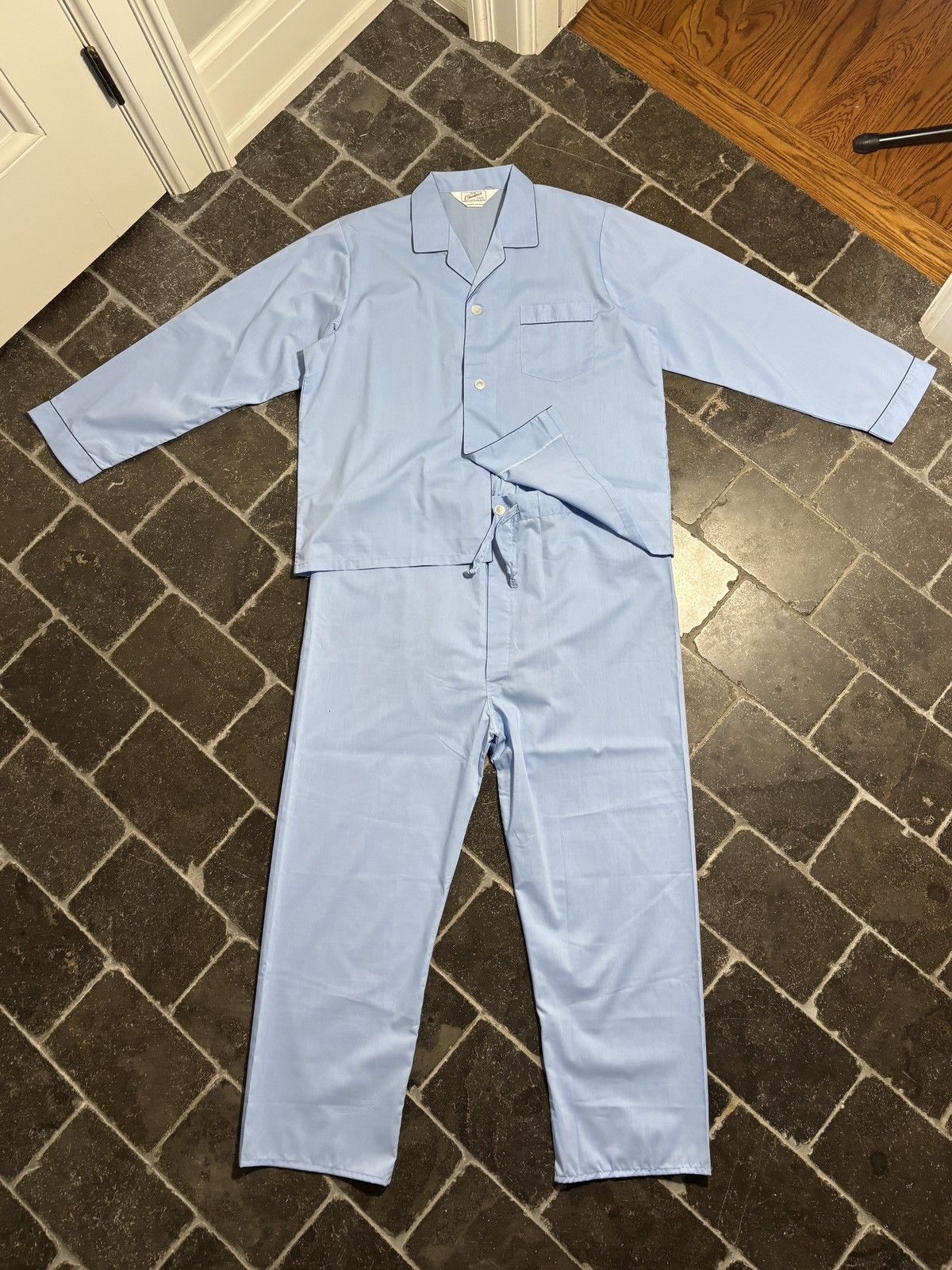 Champion 1970s Champion Pyjamas True Vintage Two Piece Matching PJs Size US 36 / EU 52 - 1 Thumbnail