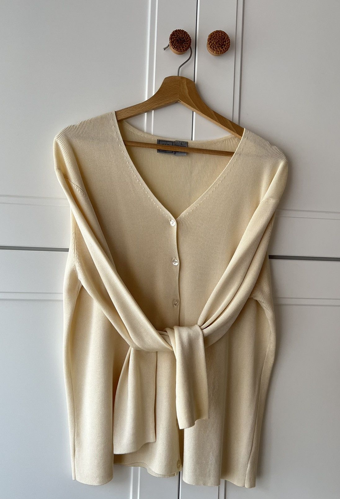 Gap 100% Silk cardigan Size L / US 10 / IT 46 - 6 Thumbnail