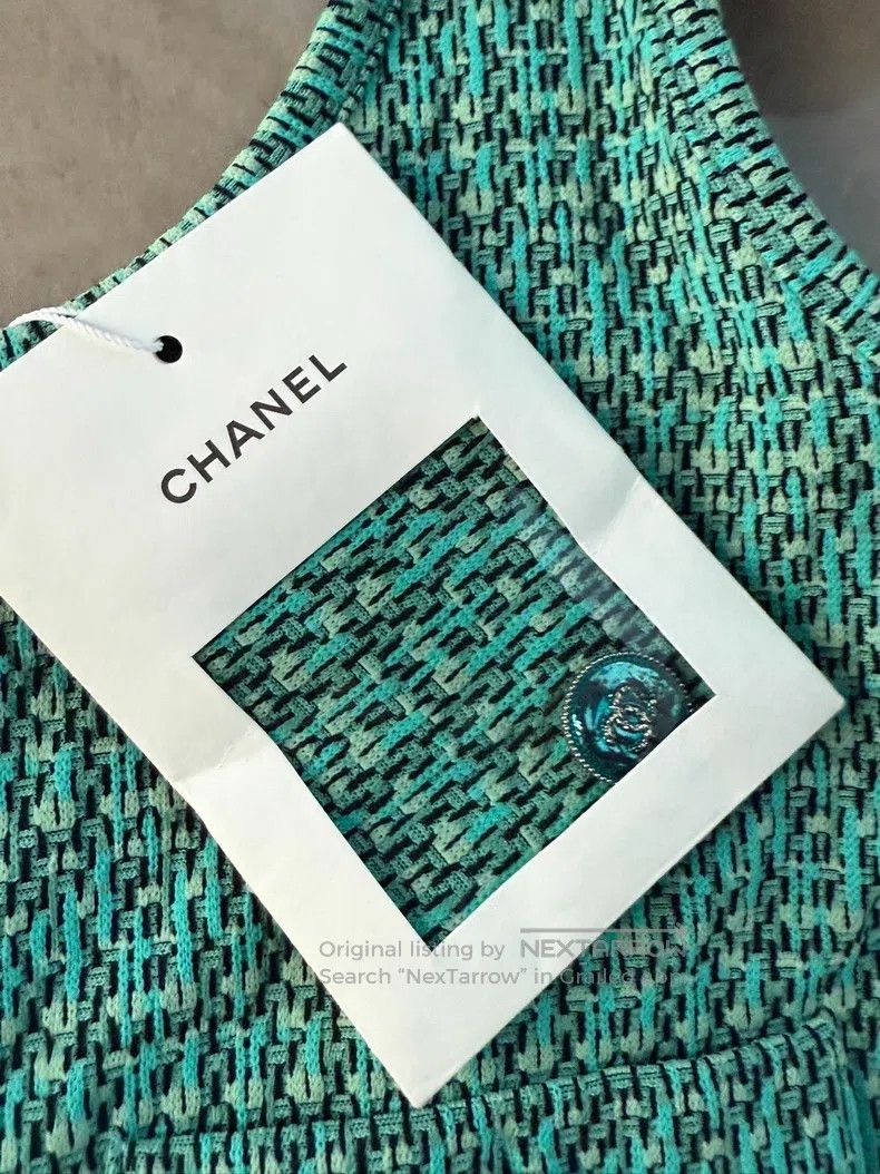 Chanel Chanel Green swimsuit Size 26" / US 2 / IT 38 - 4 Thumbnail