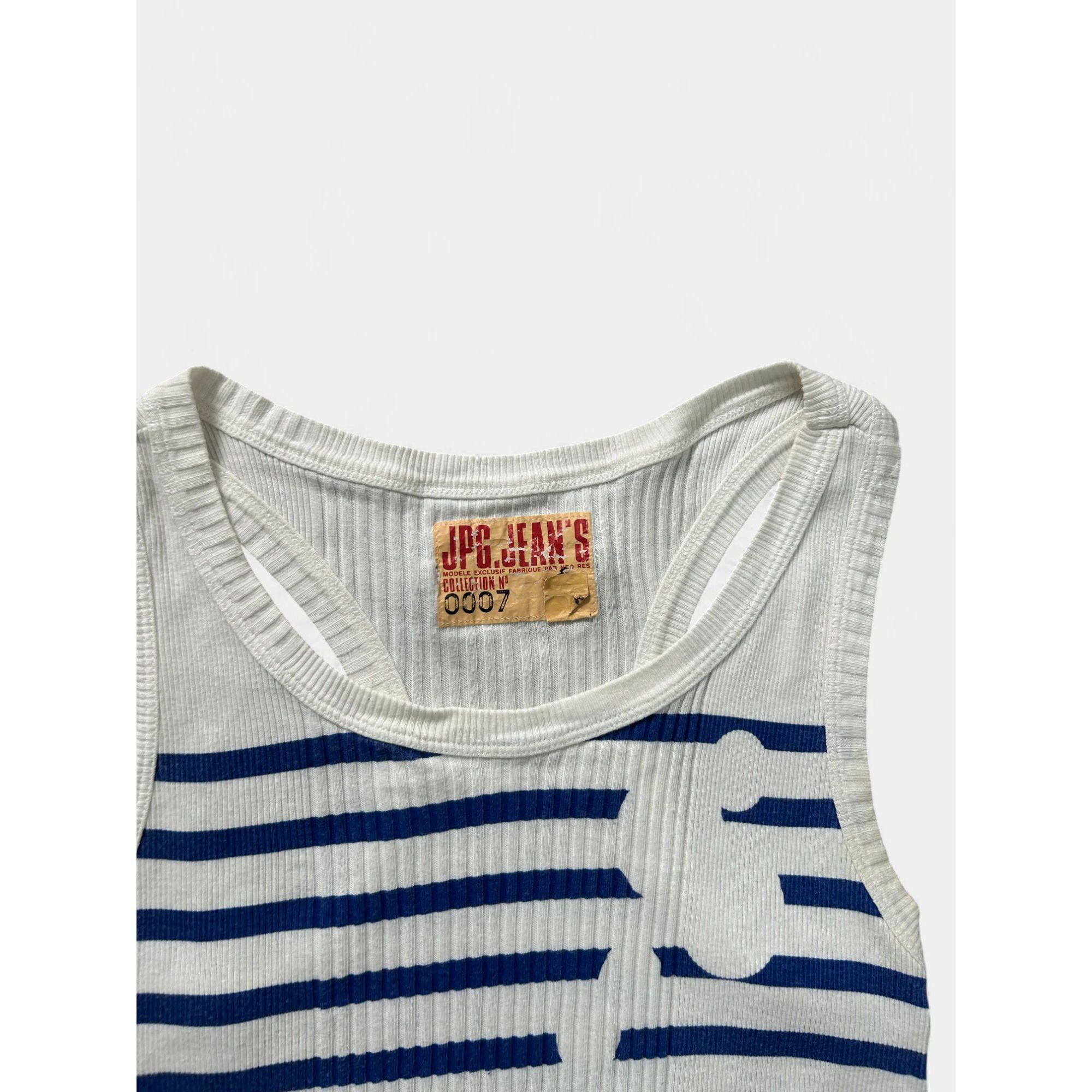 Jean Paul Gaultier Jean Paul Gaultier Mariniere Striped Tank Top