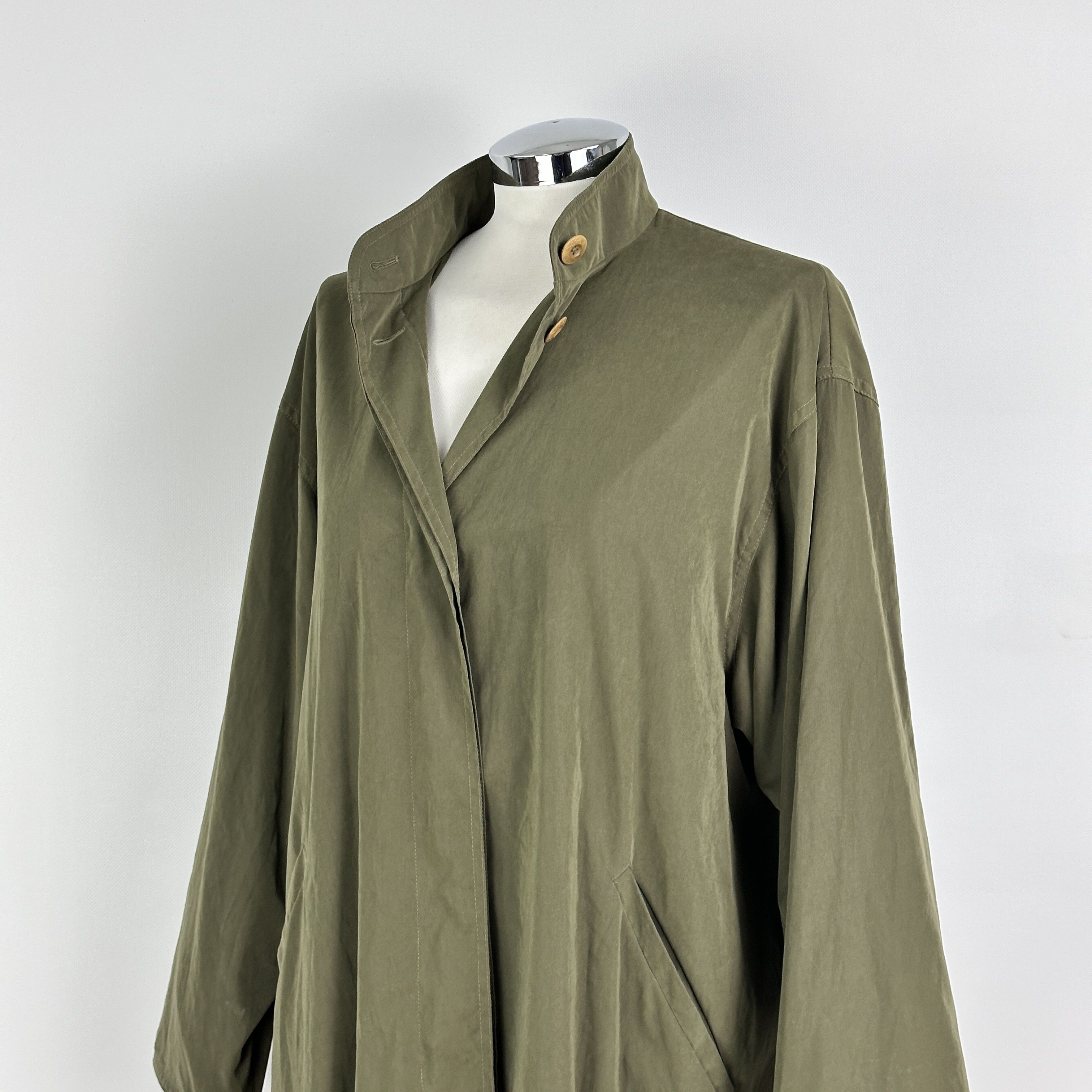 Max Mara Trench Max Mara Over Drappeggiato – 38 IT Size XS / US 0-2 / IT 36-38 - 2 Thumbnail