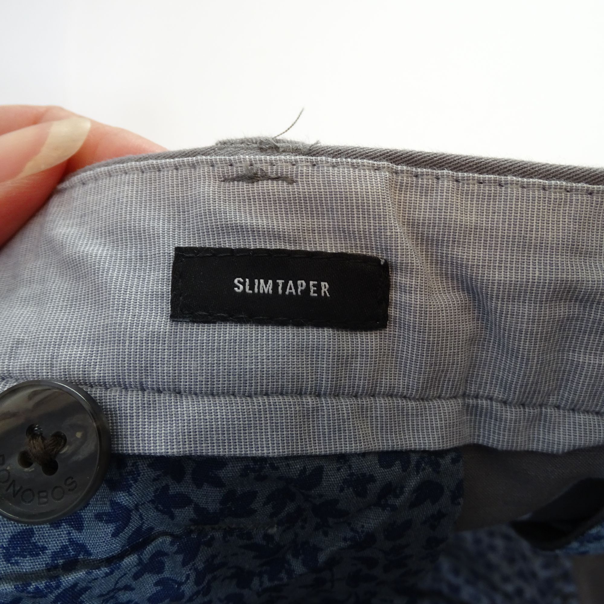 Bonobos Bonobos Slim Taper Chino Pants Gray Men Size 38 x 30 Size US 38 / EU 54 - 7 Thumbnail