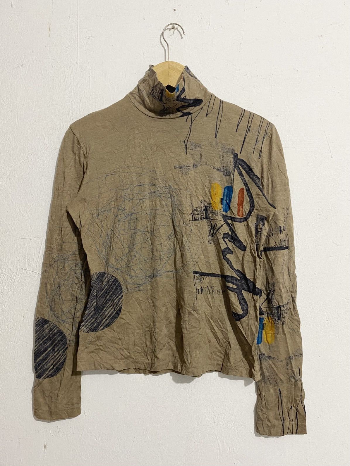 If Six Was Nine 2000's Bajra Japan Longsleeve Abstract Art /Avant Garde/ LGB Size ONE SIZE - 1 Thumbnail
