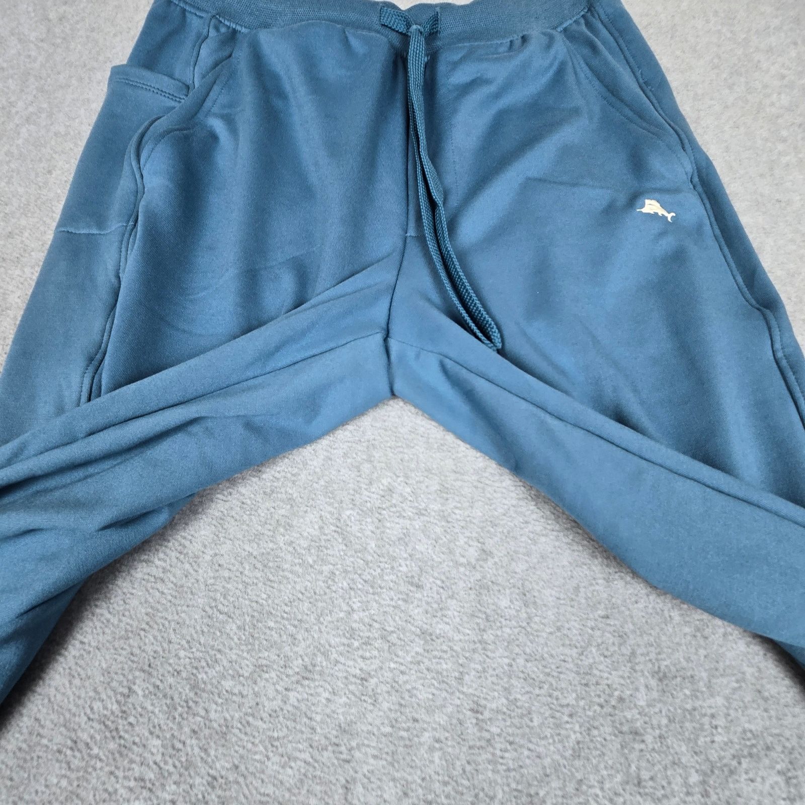 Tommy Bahama Tommy Bahama Small Blue Ultrasoft Drawstring Joggers Pockets Size US 29 - 5 Thumbnail