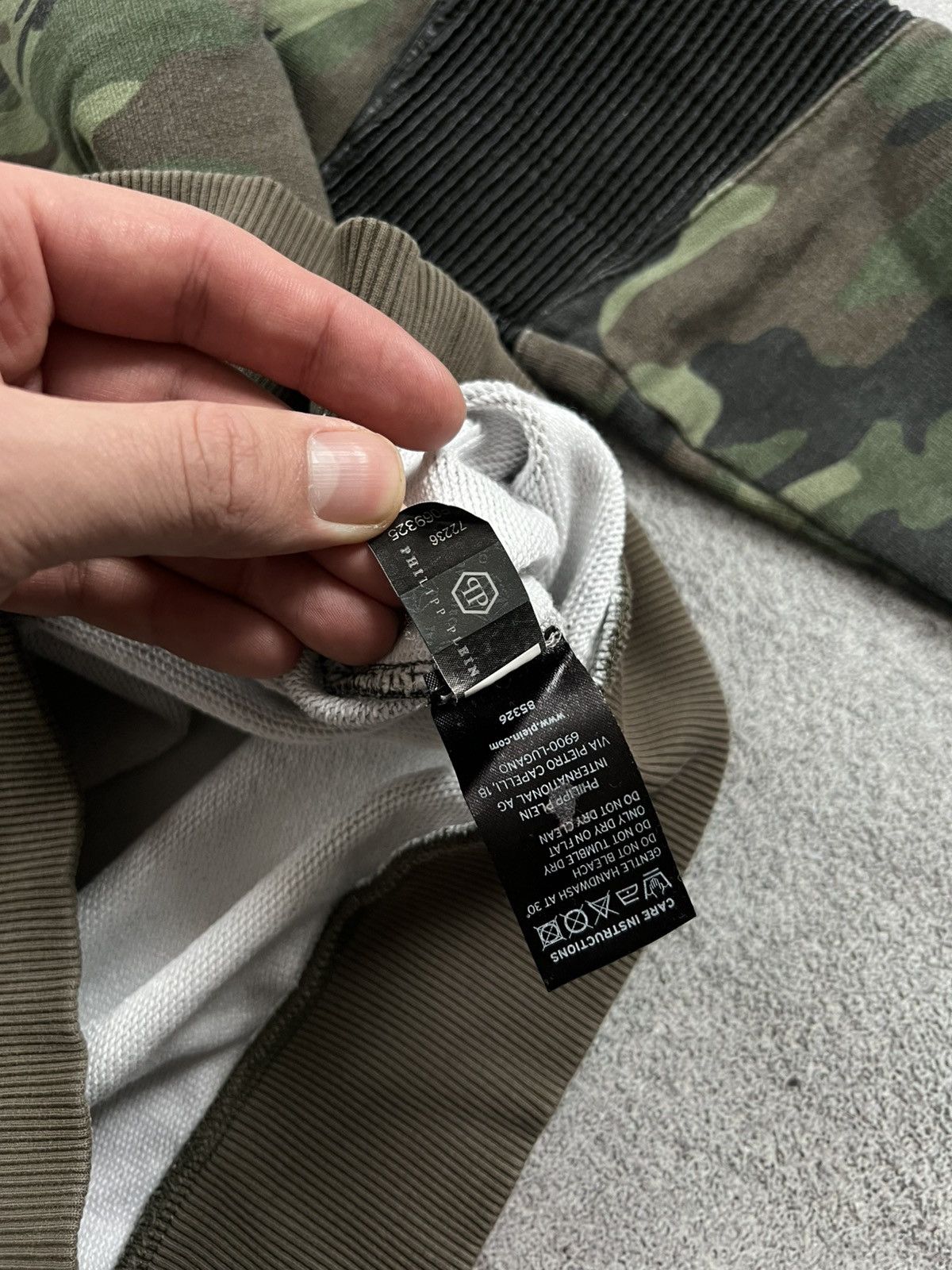 Philipp Plein Philipp Plein Fleece Long Sleeve Pullover Camo Sweatshirt M Size US M / EU 48-50 / 2 - 8 Thumbnail