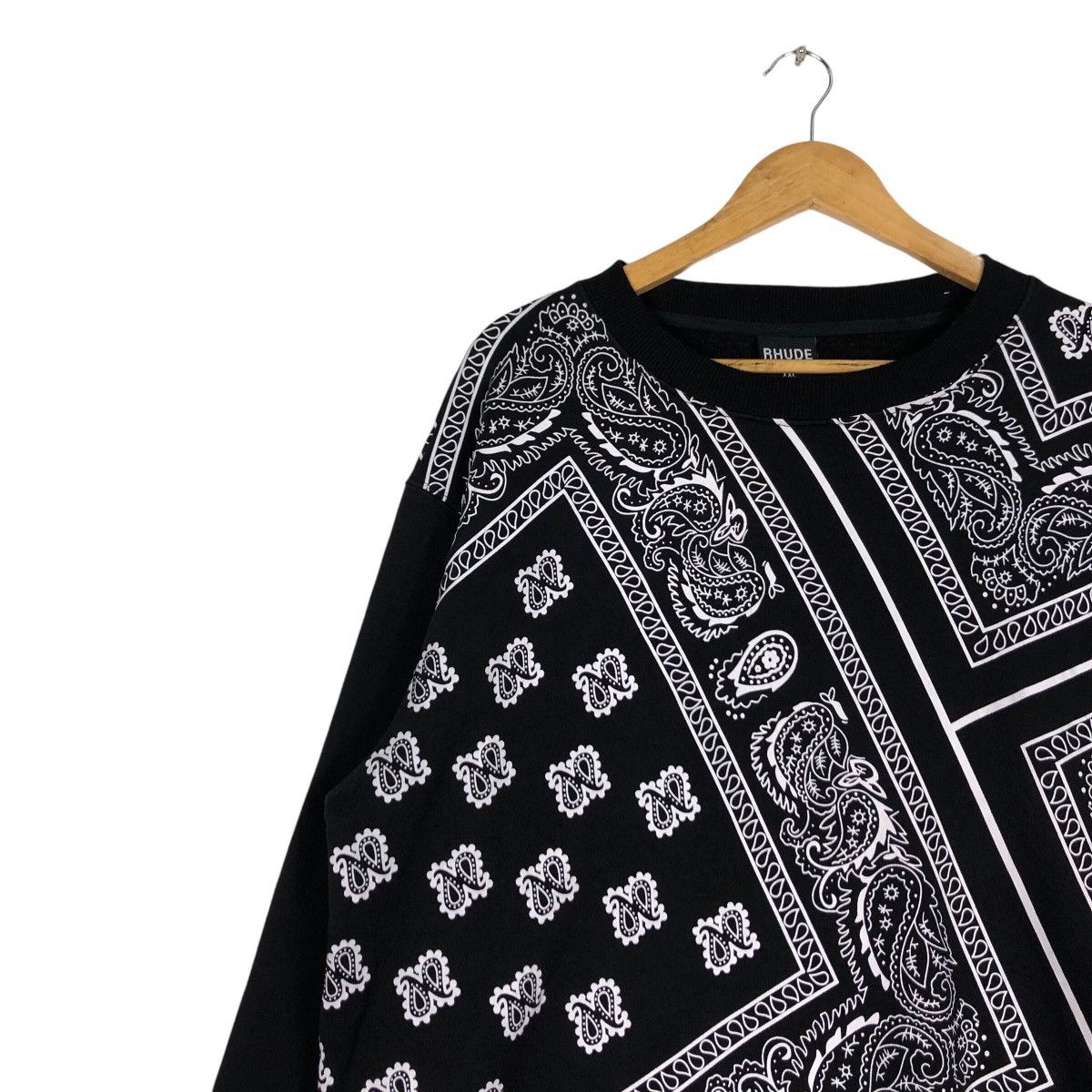 Japanese Brand × Vintage Bandana Design Sweatshirt Rap Tee Streetwear Large #A2 Size US L / EU 52-54 / 3 - 6 Thumbnail