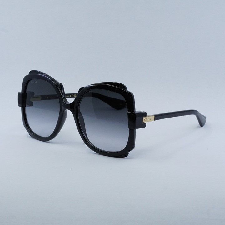 Gucci Gucci GG1431S 001 Women Sunglasses Black Butterfly Frame Size ONE SIZE - 1 Thumbnail