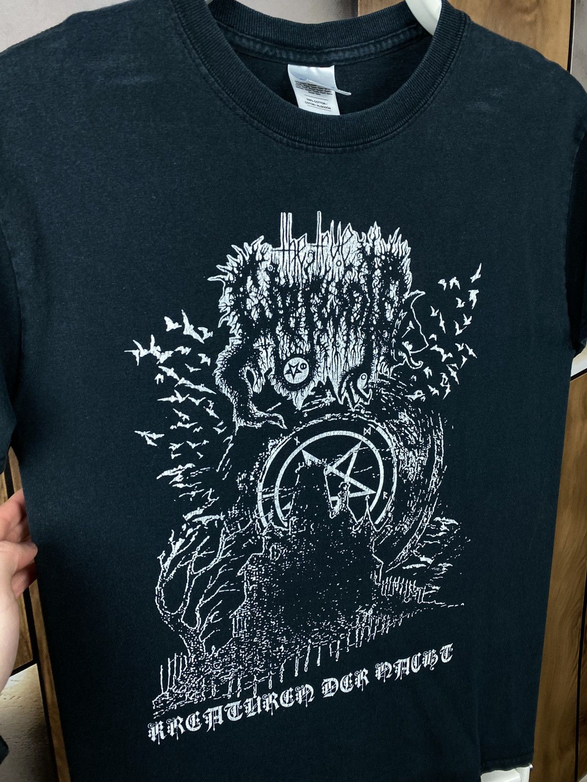 Band Tees 🎸Vintage 00s T-Shirt The True Werwolf Kreaturen Der Nacht🎸 Size US S / EU 44-46 / 1 - 3 Thumbnail