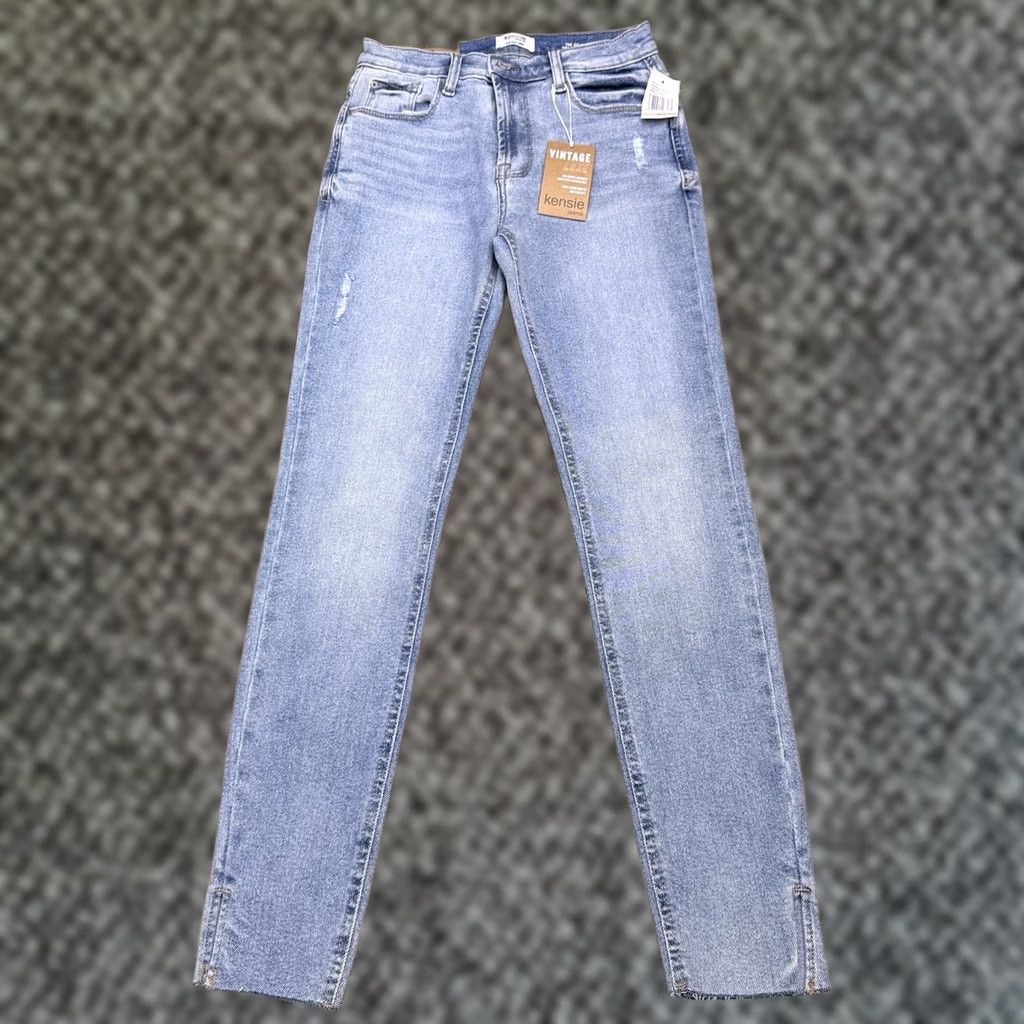 Vintage Kensie Kelsey High Rise Skinny Jeans 2/26 Vintage Luxe Stretch Denim Blue Jeans Slim Women Size 26" / US 2 / IT 38 - 1 Thumbnail
