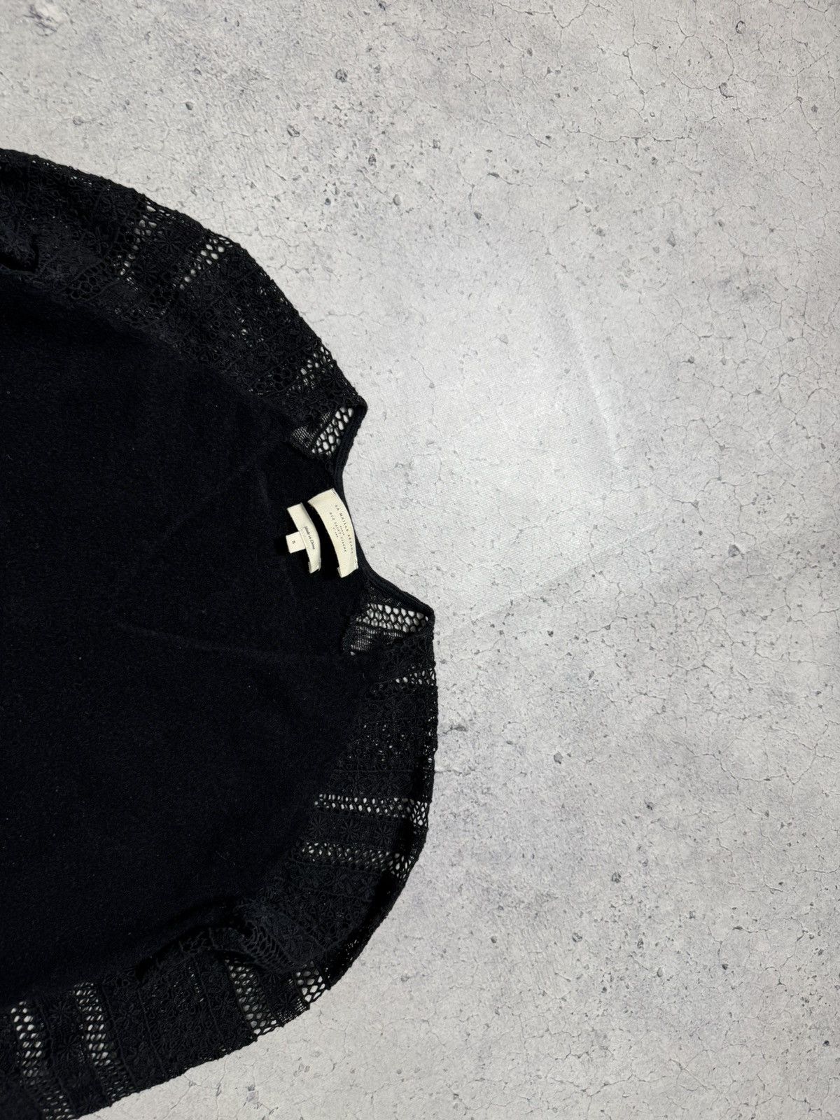 Sezane La Maille Sezane Paris Cashmere/Wool Black Sweater Size S Size S / US 4 / IT 40 - 5 Thumbnail