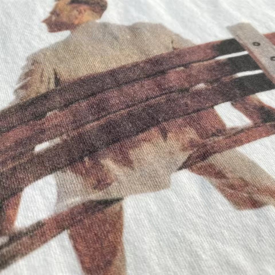 Other Streetwear Oversized Loose Retro Printed Cotton T Shirt Size US XL / EU 56 / 4 - 4 Thumbnail
