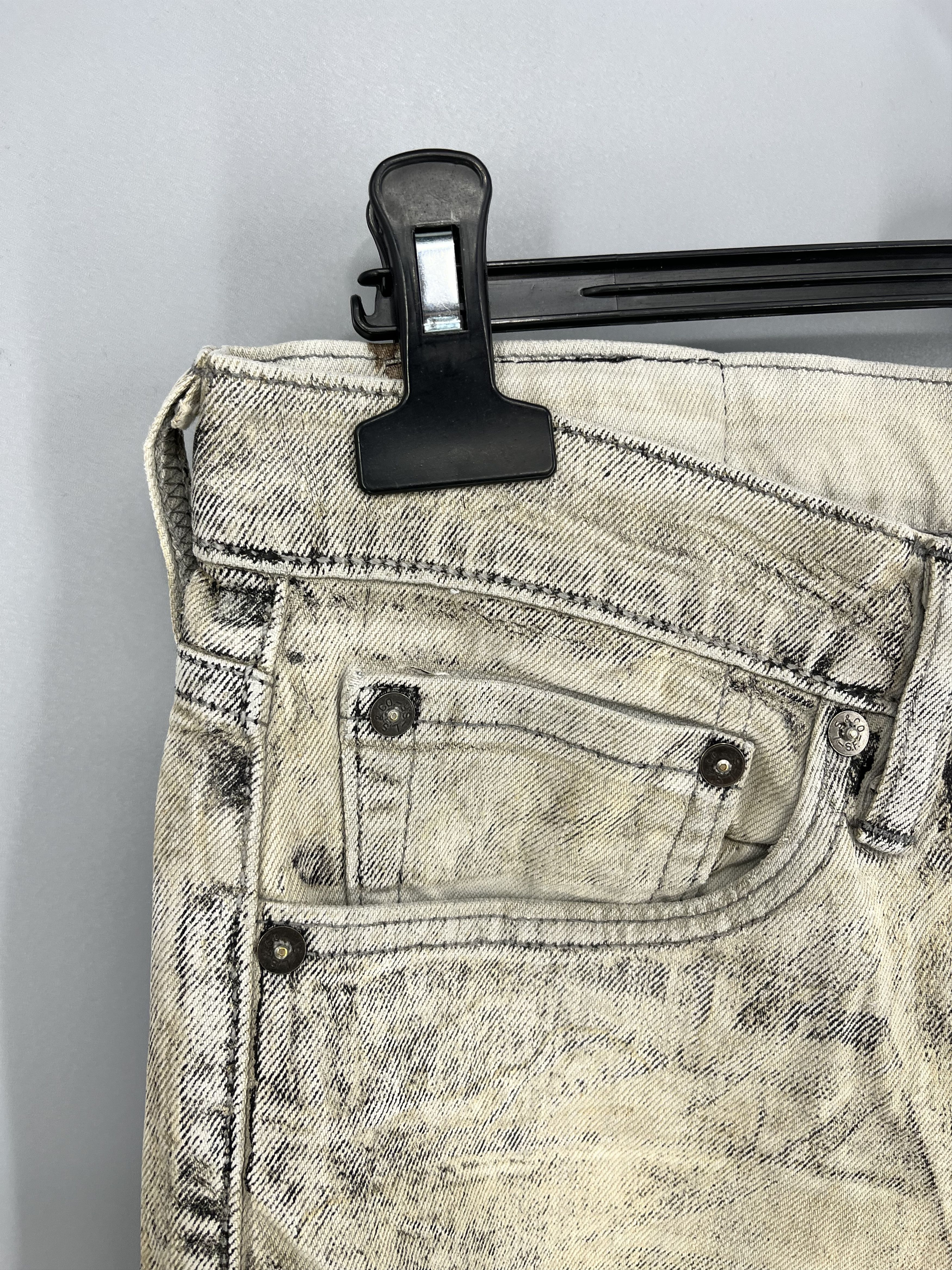 Levi's Vintage Levis 511 Beige Dirty Jeans Levi's Faded Denim Size US 33 - 9 Thumbnail