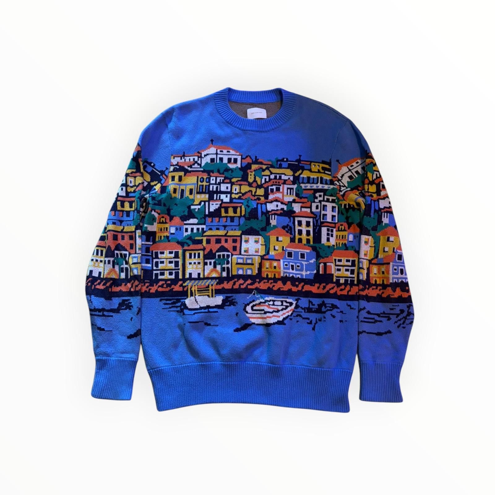 Aime Leon Dore Aimé Leon Dore Molyvos Knit Sweater Blue Size S Size US S / EU 44-46 / 1 - 6 Thumbnail