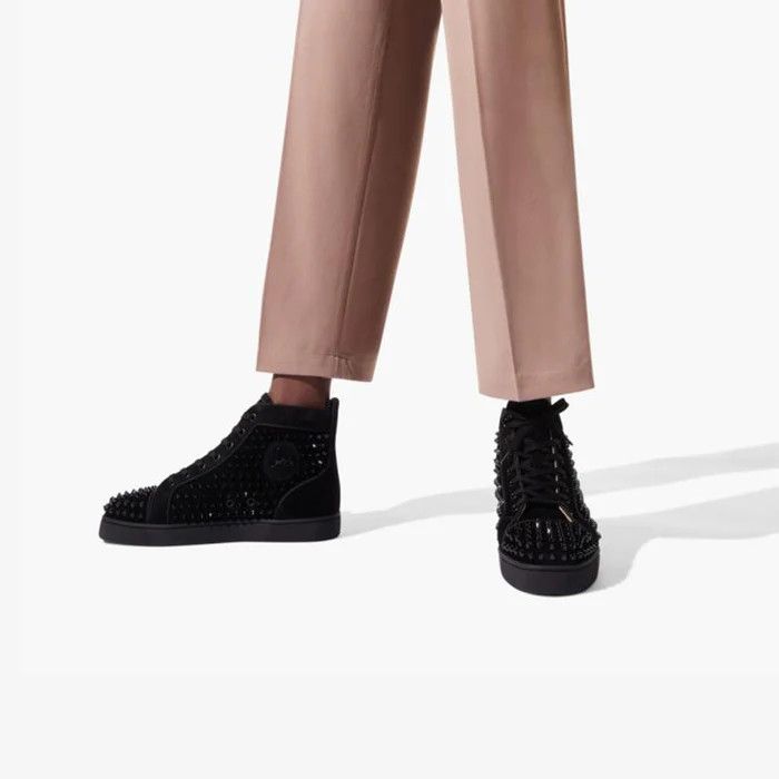 Christian Louboutin o1bcso1str1024 Sneaker in Black Size US 12 / EU 45 - 3 Thumbnail
