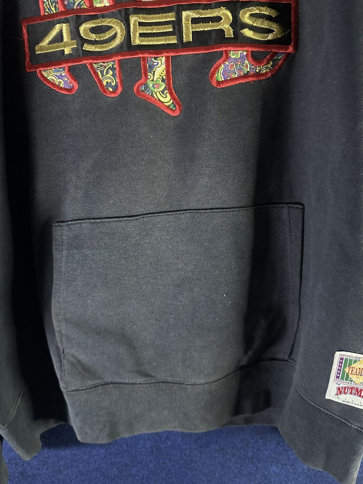 47 Brand × NFL × Supreme Vintage Faded NFL 90's San Francisco 49ERS Hoodie Size US L / EU 52-54 / 3 - 6 Thumbnail