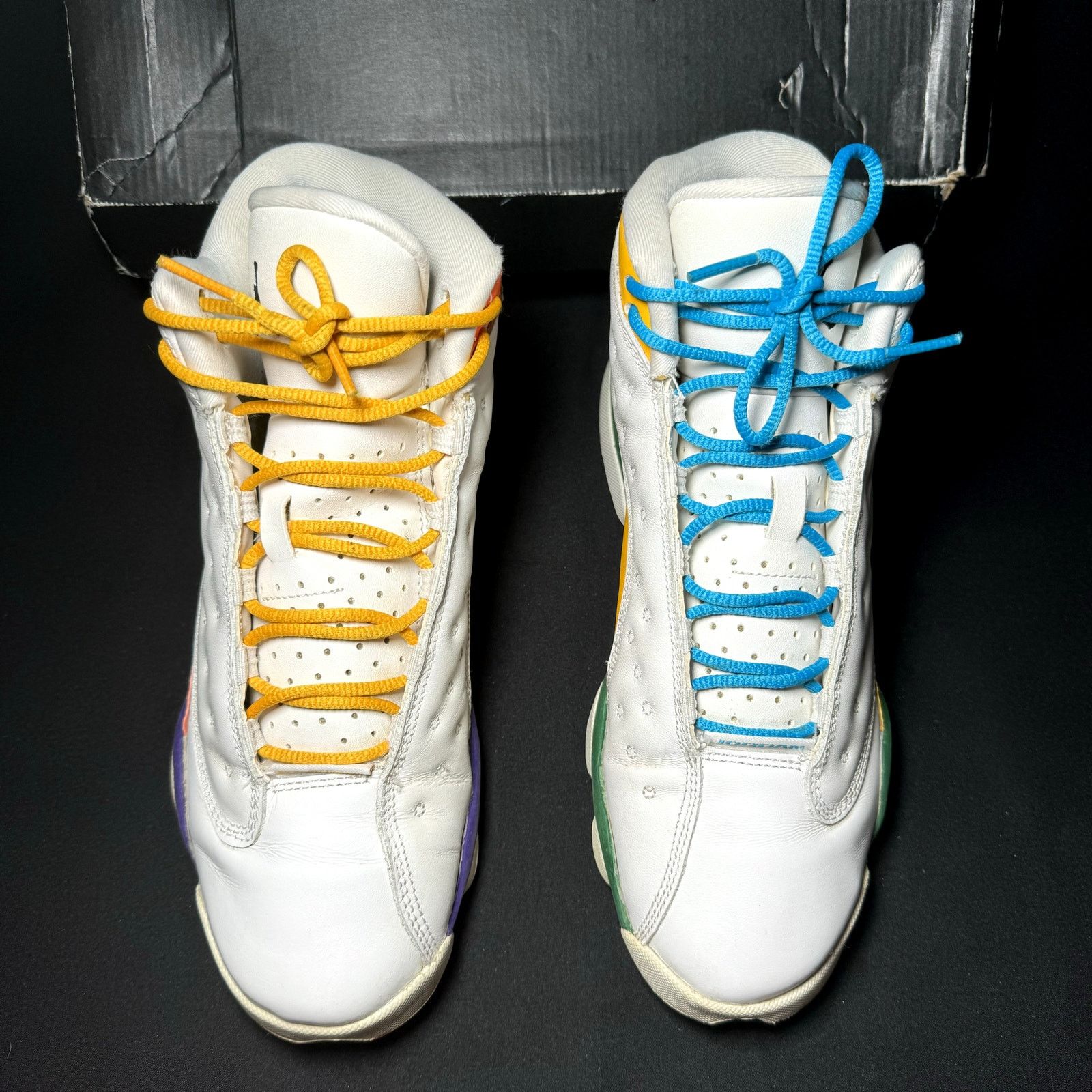 Jordan Brand × Nike Nike Air Jordan 13 Retro GS Playground 2020 Shoes - Size 7 Size US 7 / EU 40 - 3 Thumbnail