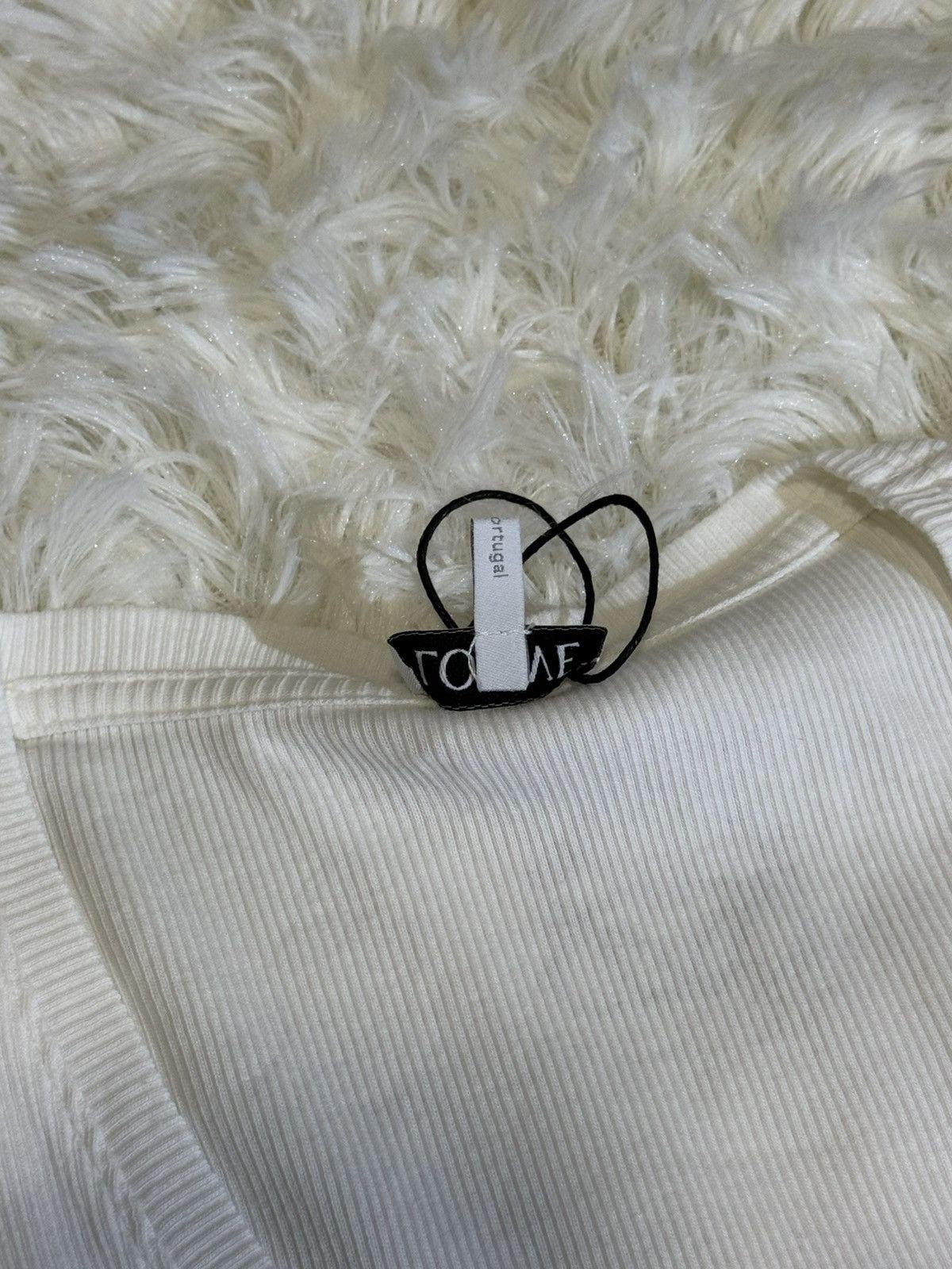 Loewe Loewe white crop top Size S / US 4 / IT 40 - 3 Thumbnail