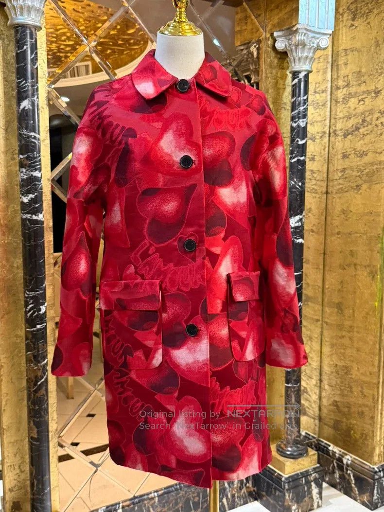 Valentino Valentino Limited edition love graffiti coat Size M / US 6-8 / IT 42-44 - 4 Thumbnail