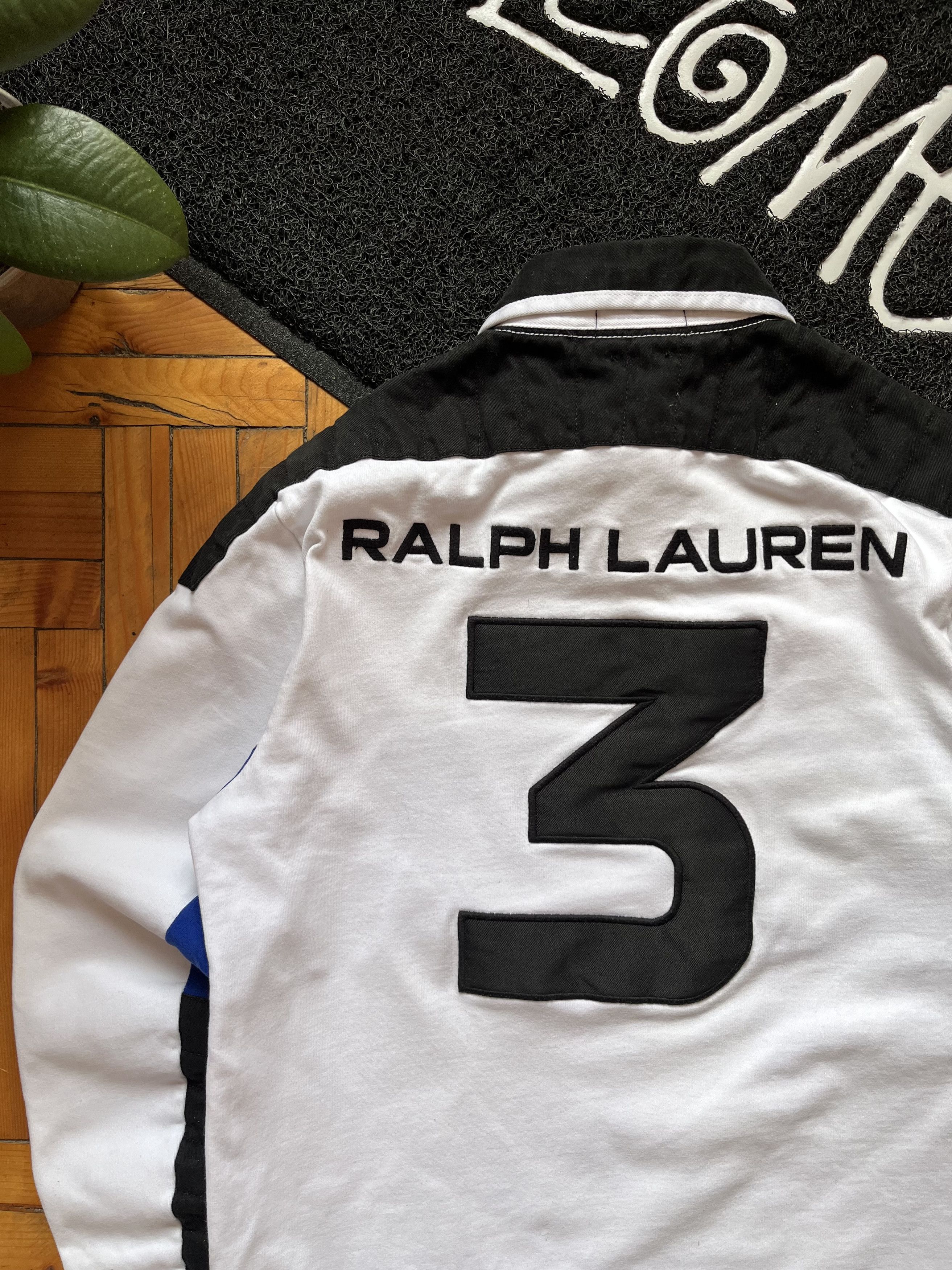 Polo Ralph Lauren Vintage Polo Ralph Lauren USA #3 Rugby Longsleeve T-Shirt Size US S / EU 44-46 / 1 - 6 Thumbnail