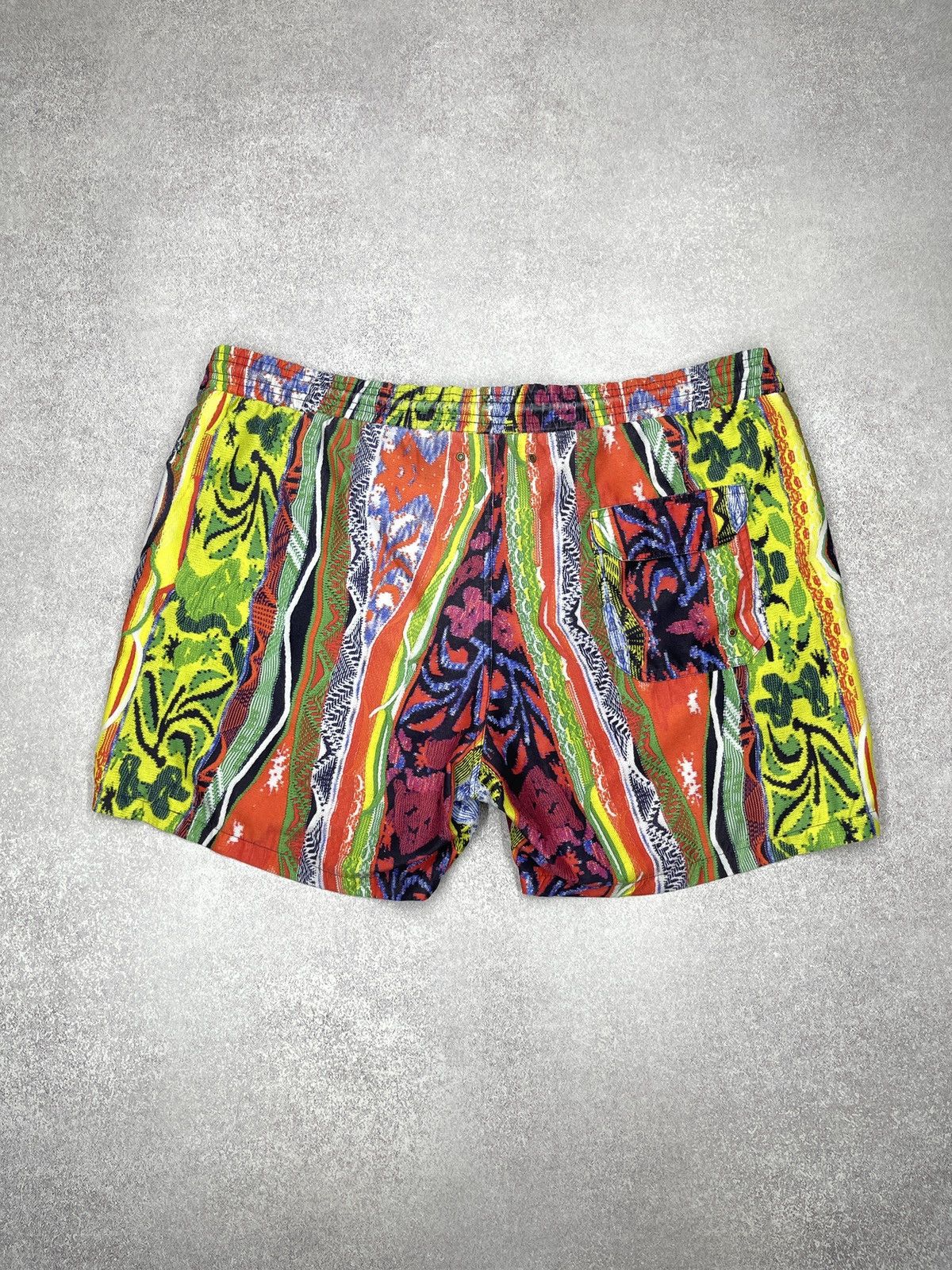 Carlo Colucci CARLO COLUCCI COOGI Style Pattern Swim Shorts Multicolor Size US 36 / EU 52 - 8 Thumbnail