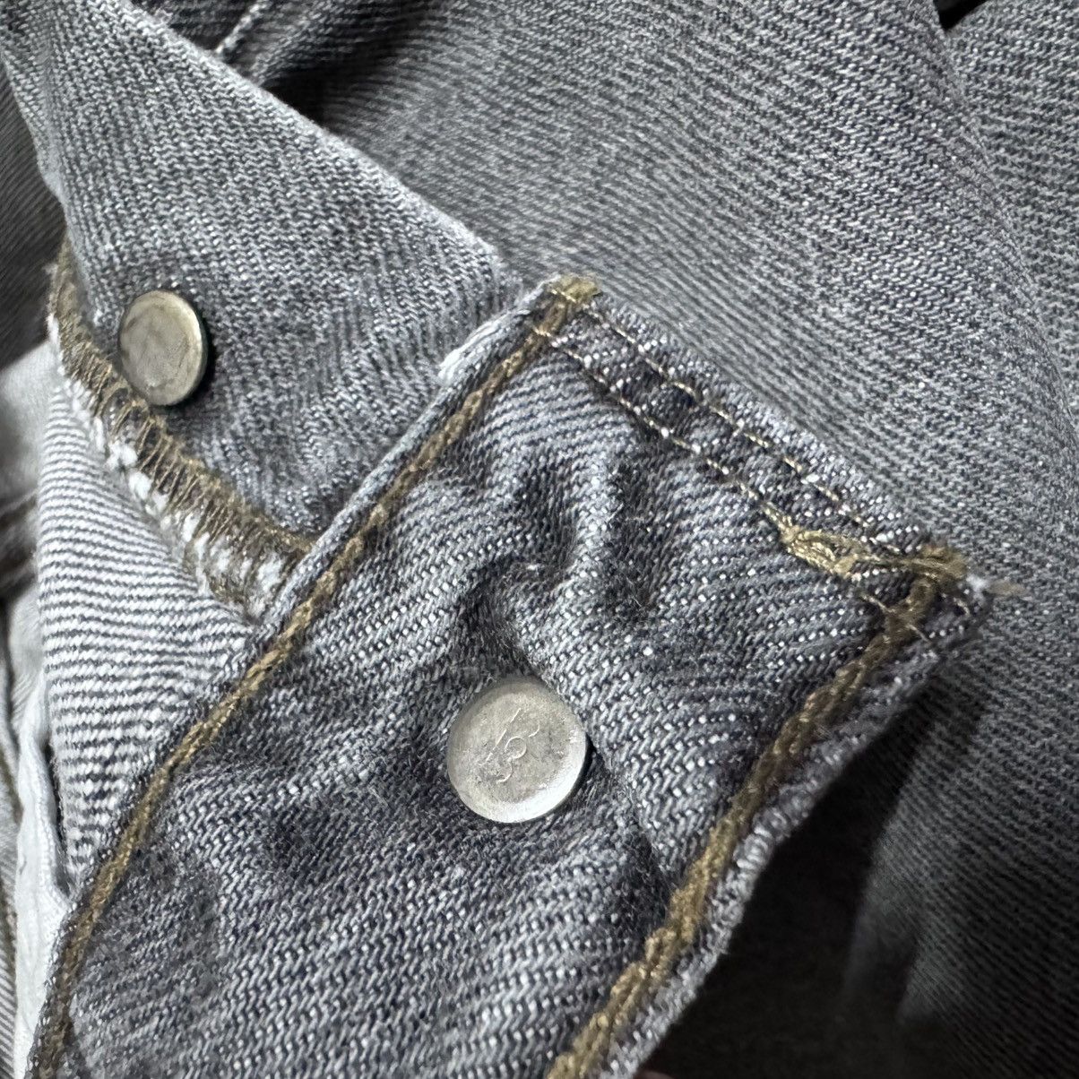 Levi's Vintage Levis 501 Charcoal Jeans Size 26" / US 2 / IT 38 - 19 Thumbnail