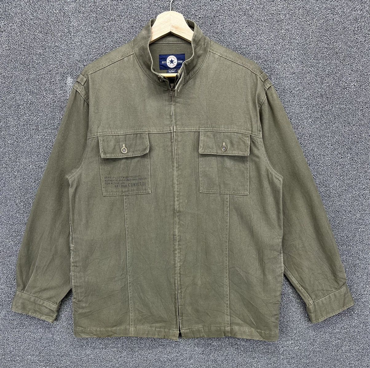 Converse Vintage Converse Military Style Jacket Size US L / EU 52-54 / 3 - 1 Thumbnail