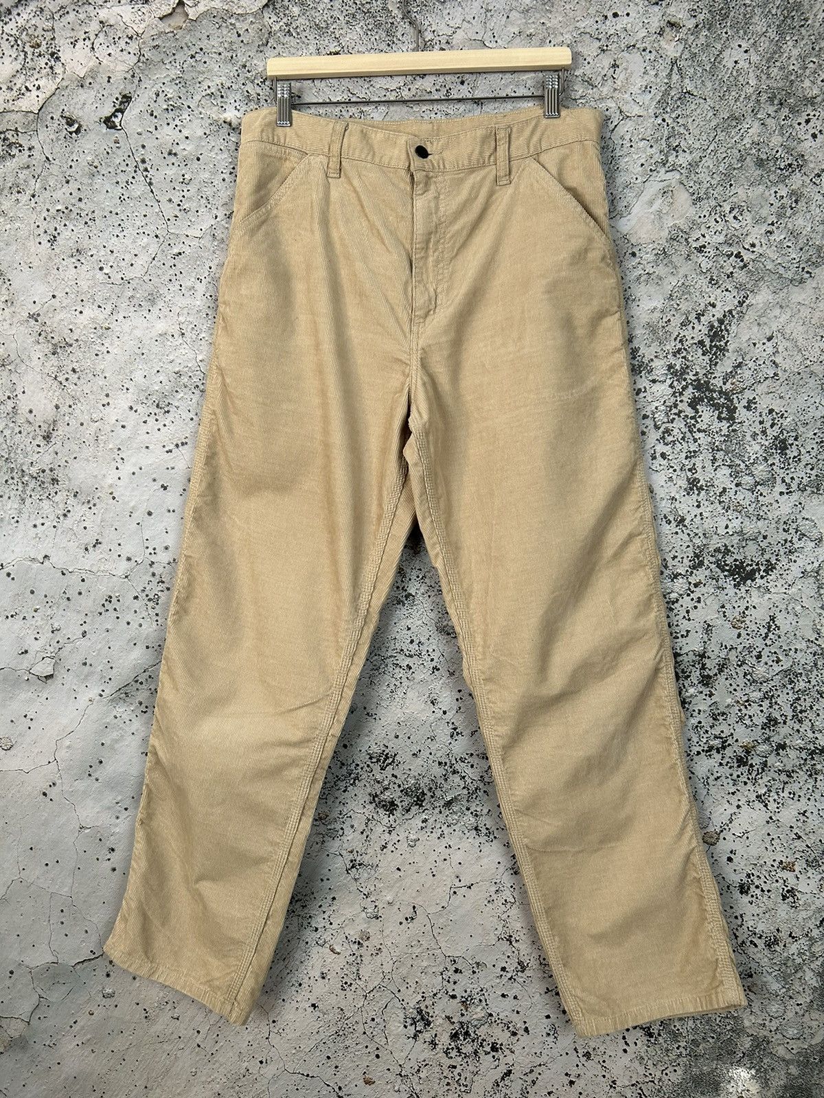 Carhartt Vintage Carhartt Simple Pant Corduroy Skateboards Streetwear Size US 32 / EU 48 - 2 Thumbnail