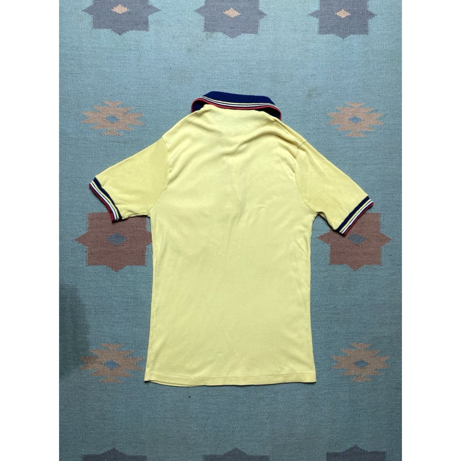 Hanes VINTAGE Hanes Polo Shirt Short Sleeve Striped Ringer Medium Size US M / EU 48-50 / 2 - 6 Thumbnail