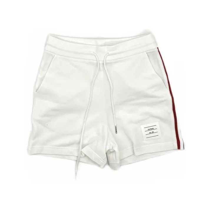 Thom Browne Thom Browne High-Waisted White Female Shorts -2507 Size 37" - 2 Thumbnail