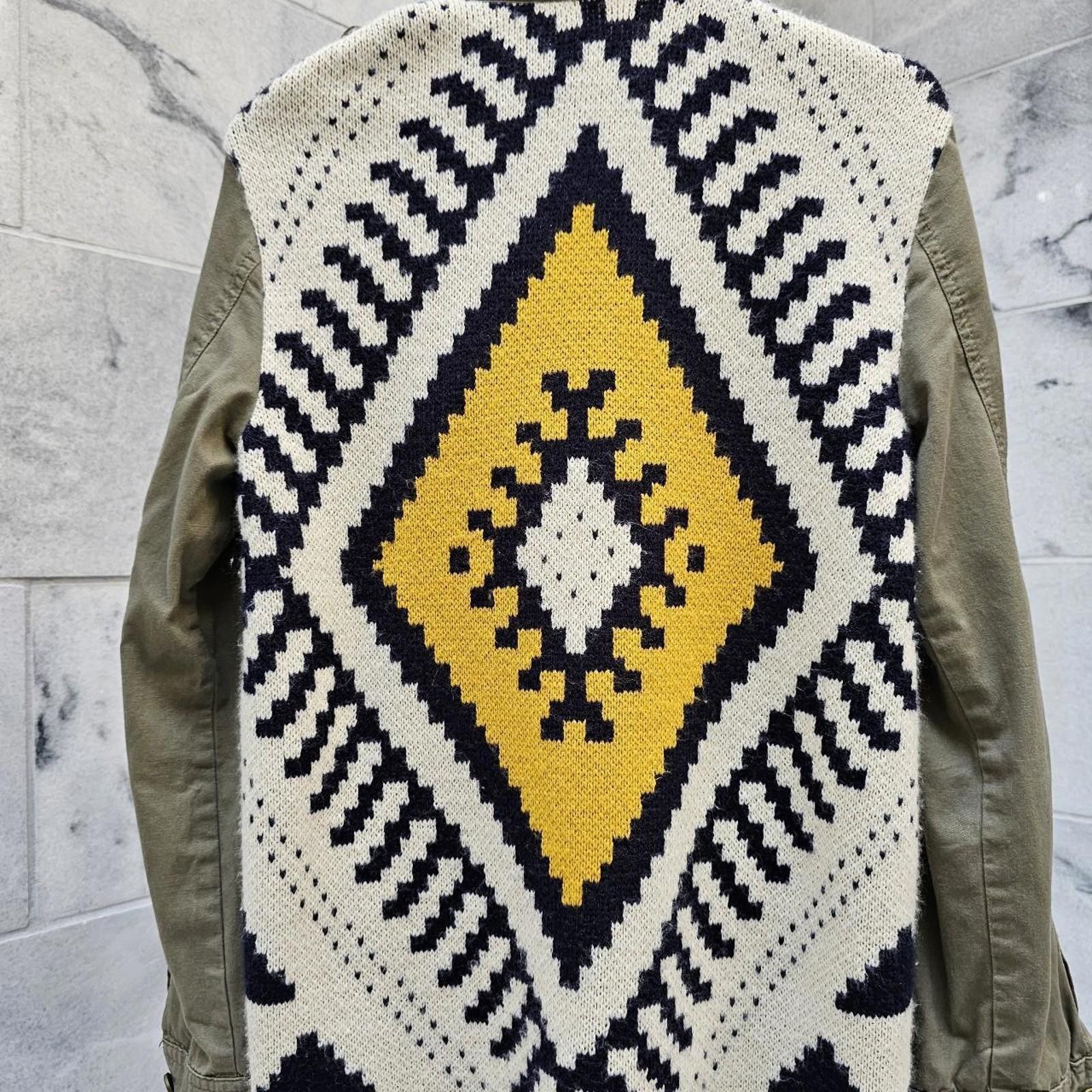 Other Women's Olive Green Boho Jacket Size L / US 10 / IT 46 - 5 Thumbnail