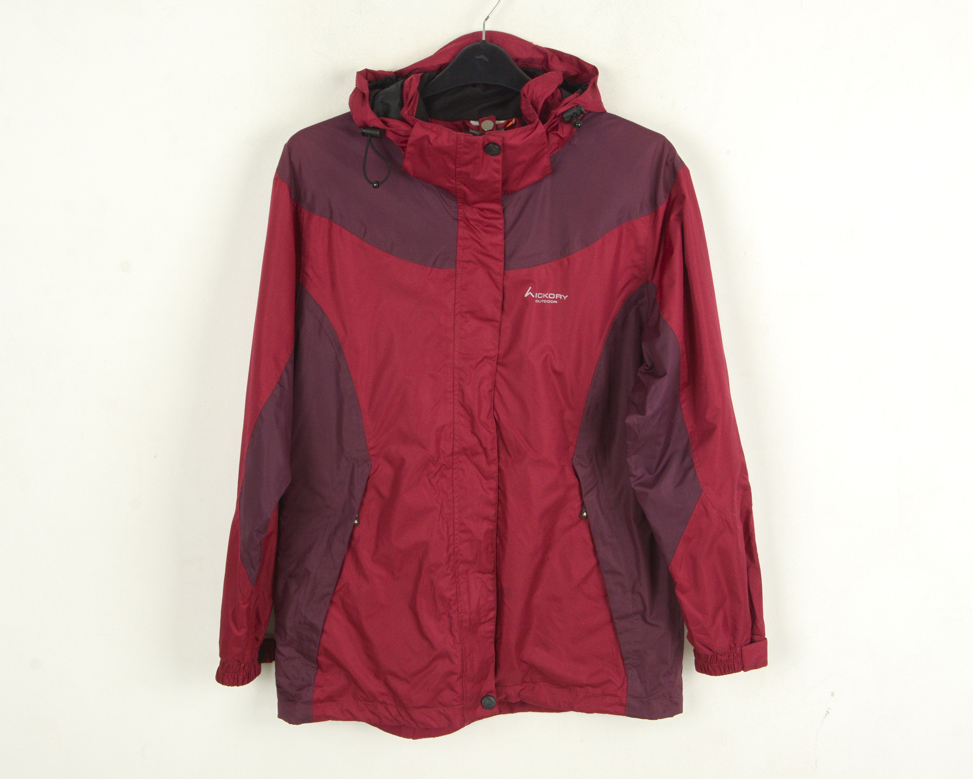 Designer Hickory Jacket Women L Coat Hooded Windbreaker Parka Active Size L / US 10 / IT 46 - 1 Thumbnail