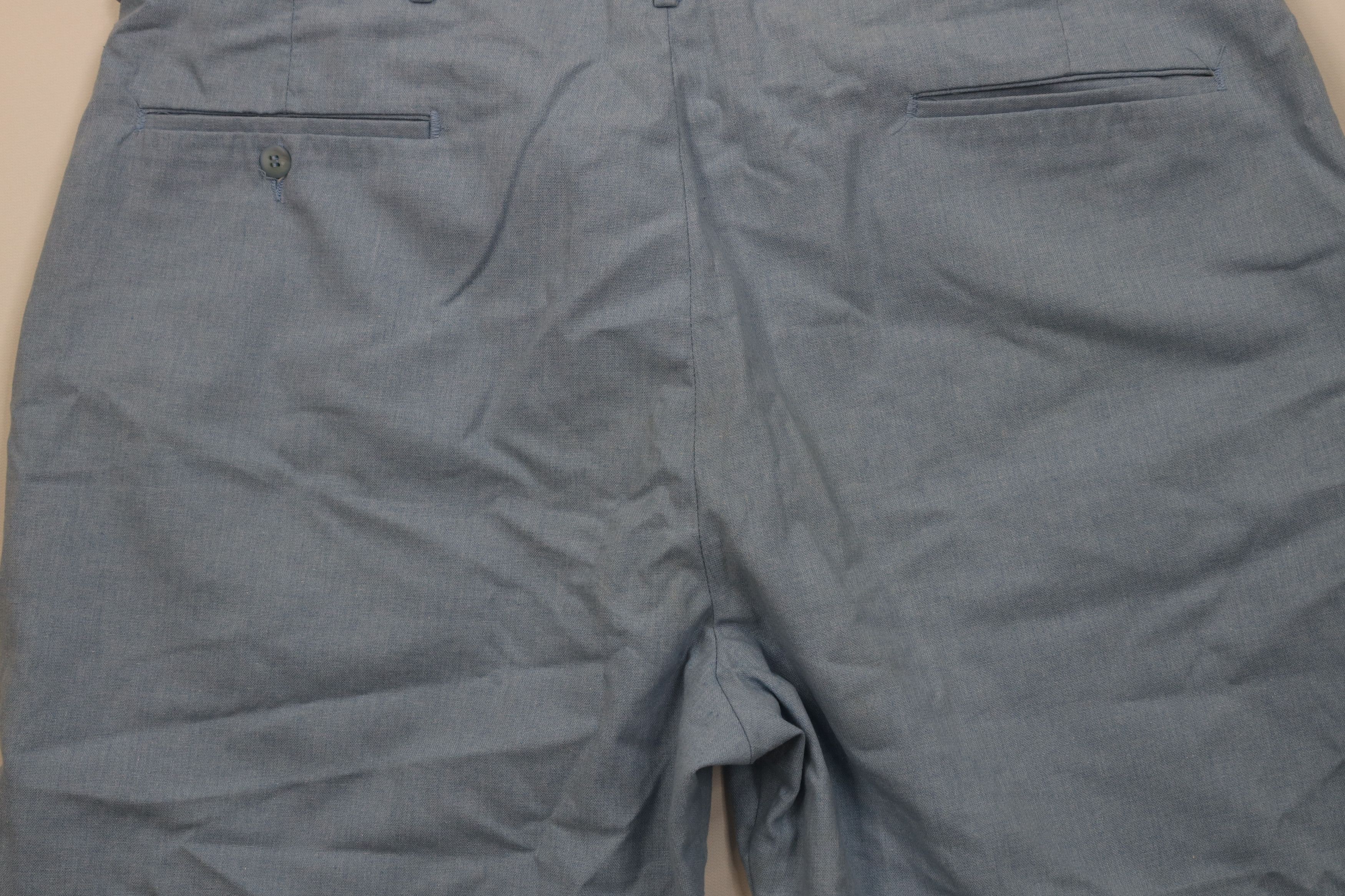 Vintage Vintage 90s Streetwear Above Knee Chino Shorts Blue USA Size US 38 / EU 54 - 11 Thumbnail