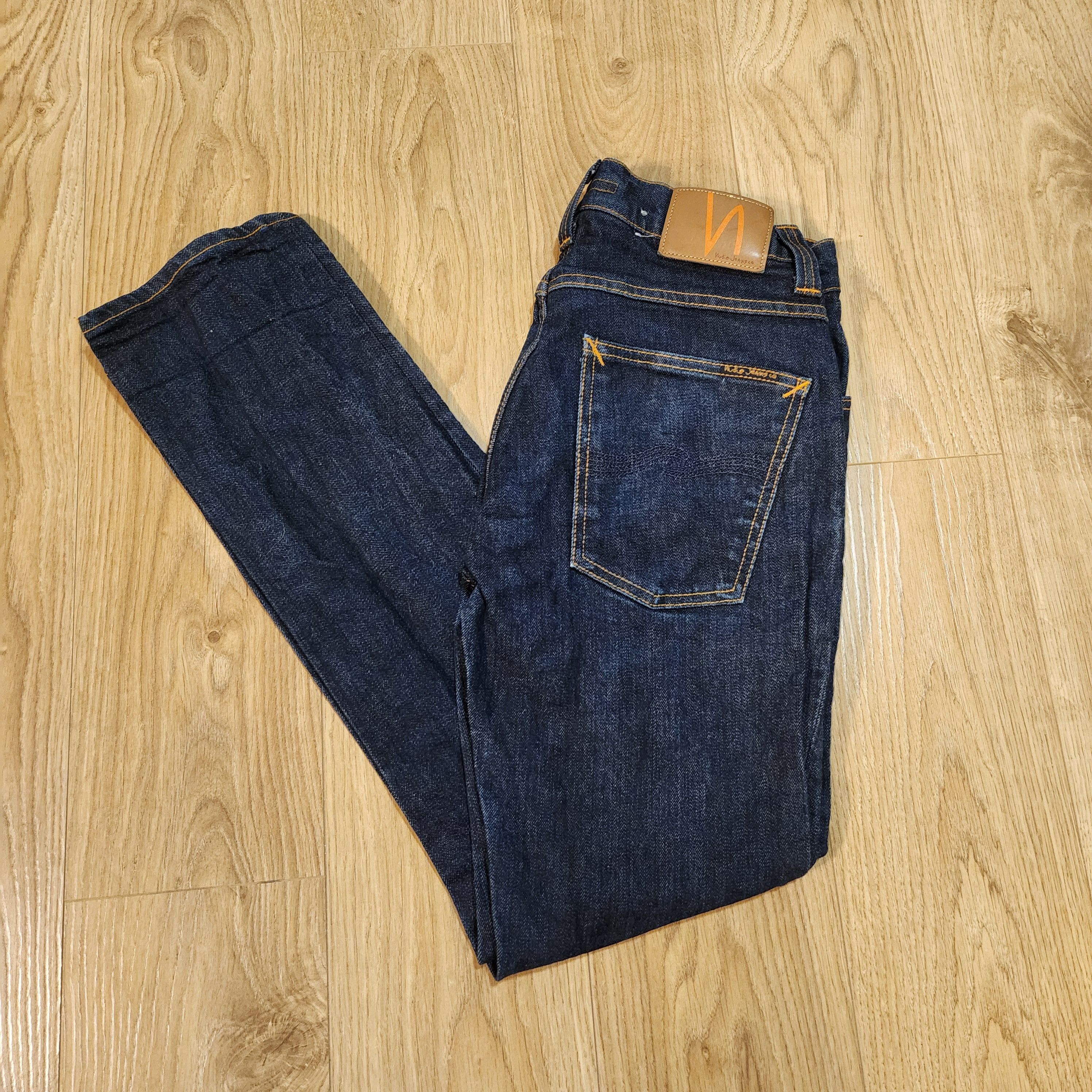 Nudie Jeans 32x32 Grim Tim - Nudie Jeans Blue Denim Size US 32 / EU 48 - 3 Thumbnail